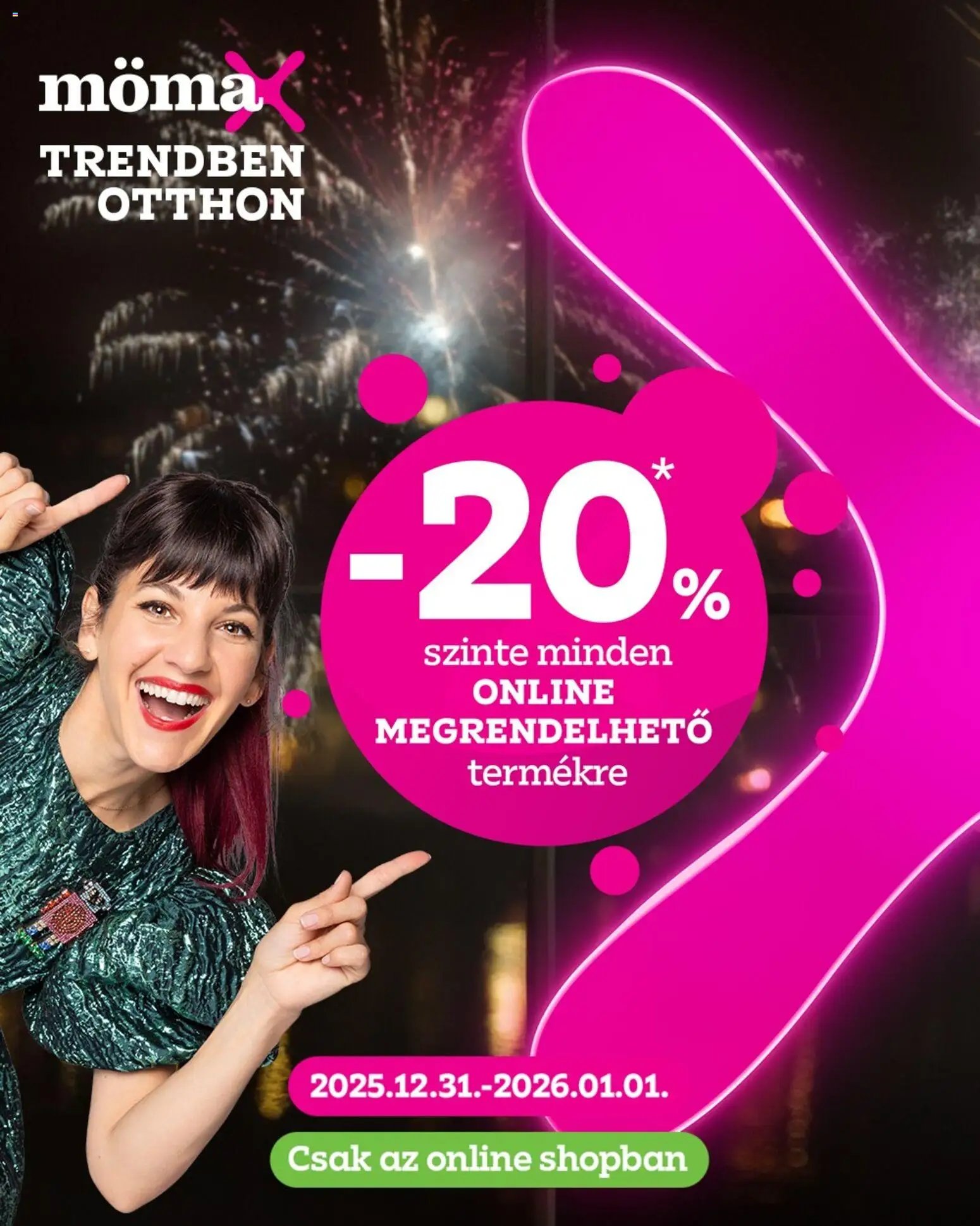 Mömax újság 2025.12.31. Akciós újság Mömax (2025-12-31 - 2026-01-01)