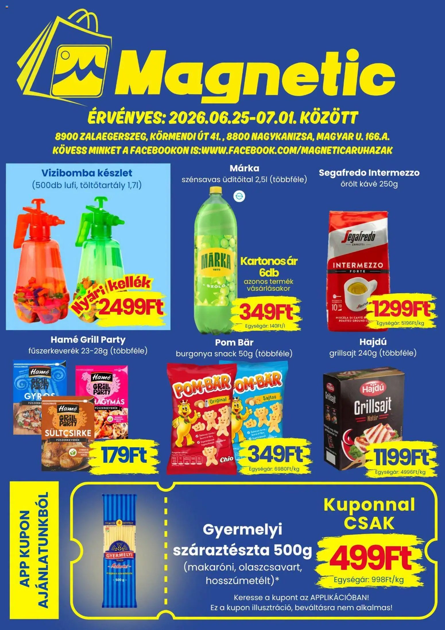Magnetic újság 2026.06.25. Magnetic akciós újság