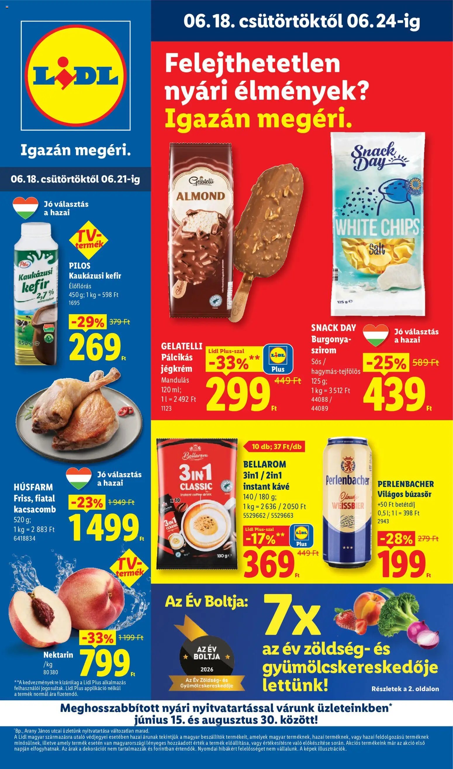 Lidl újság 2026.06.18. Lidl akciós újság