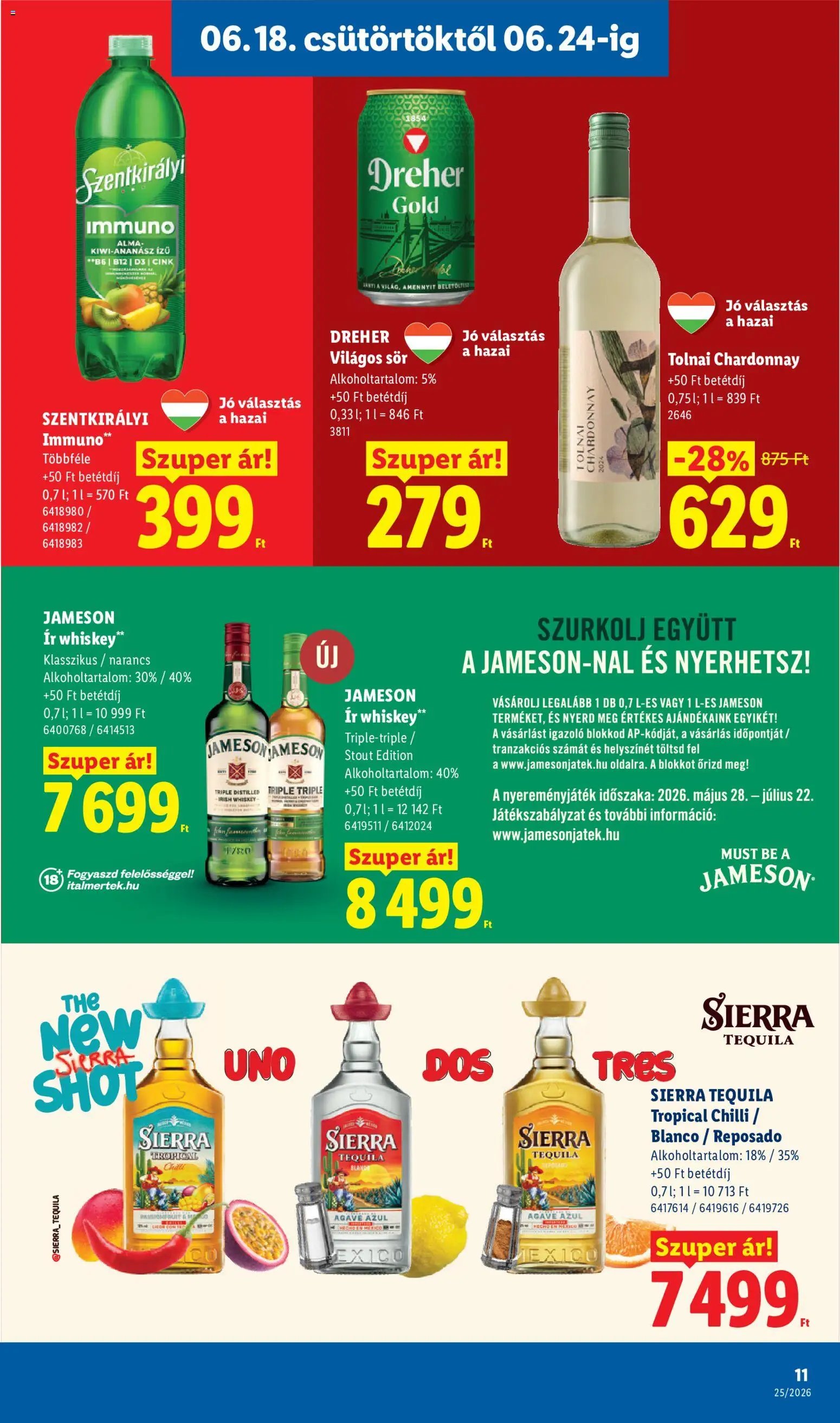 Lidl újság 2026.06.18. Lidl akciós újság