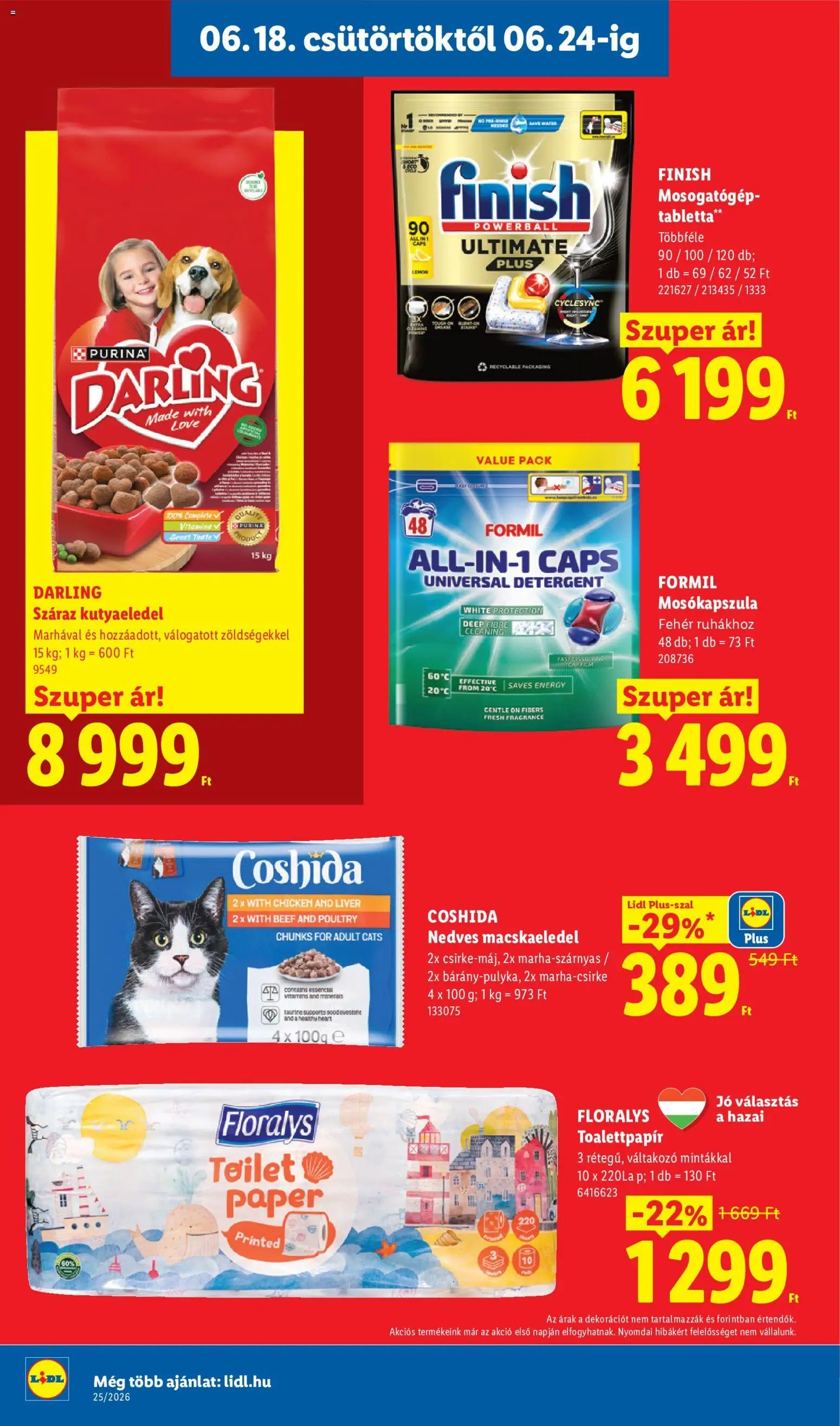 Lidl újság 2026.06.18. Lidl akciós újság