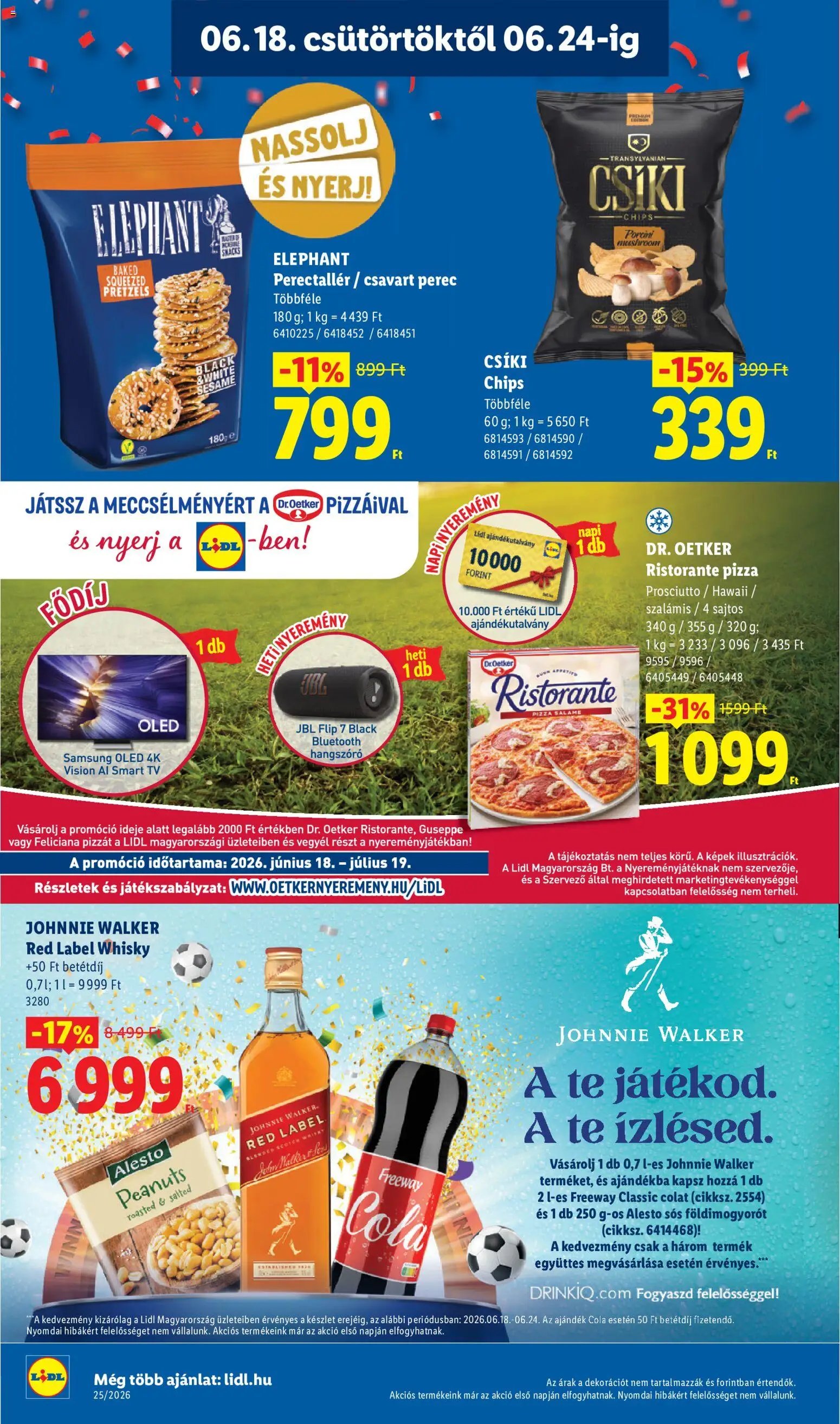 Lidl újság 2026.06.18. Lidl akciós újság