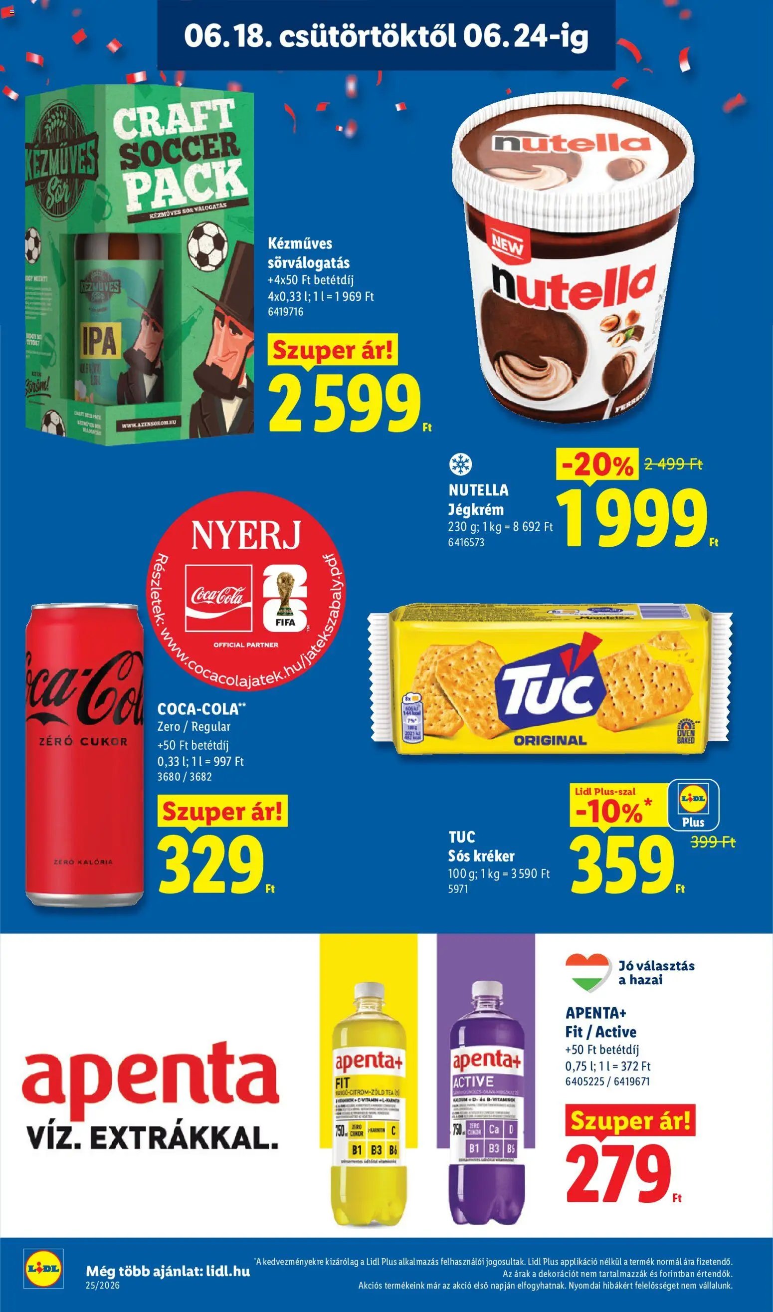 Lidl újság 2026.06.18. Lidl akciós újság