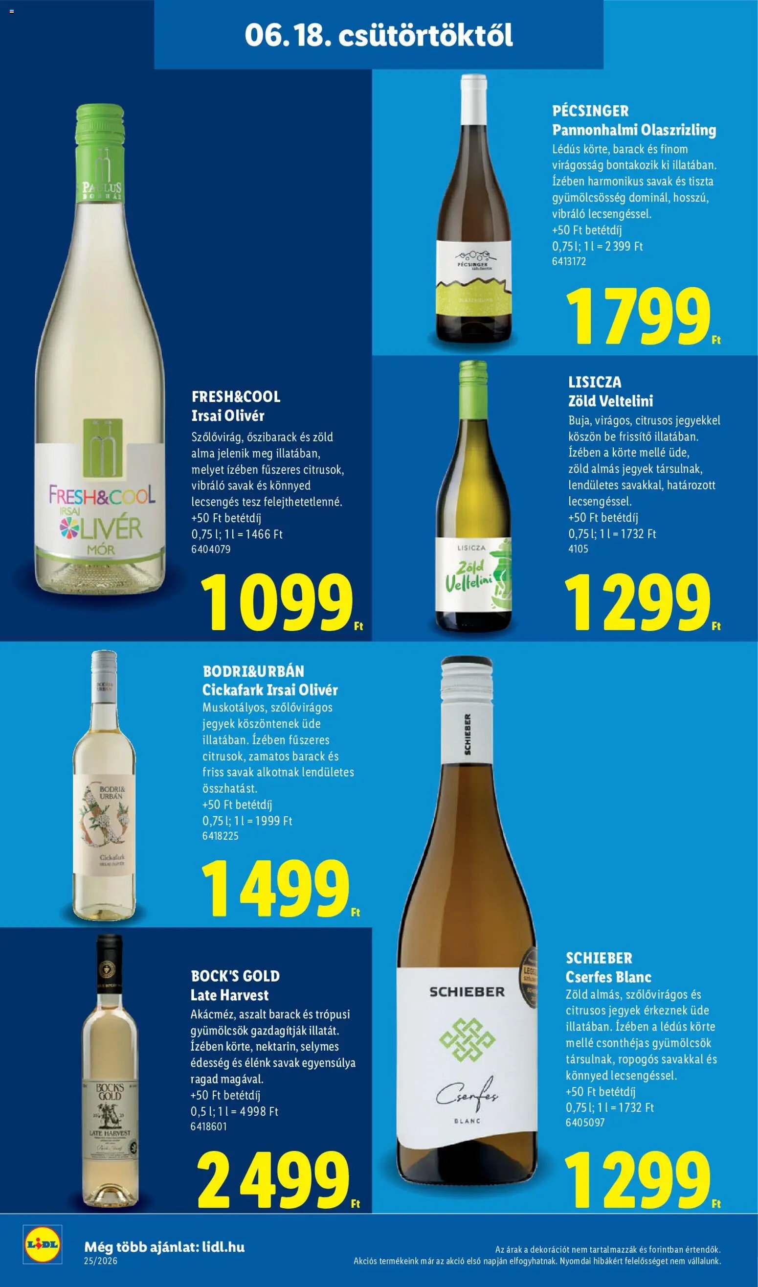 Lidl újság 2026.06.18. Lidl akciós újság