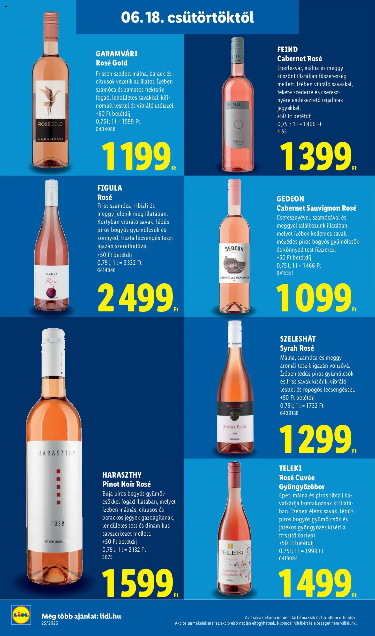 Lidl újság 2026.06.18. Lidl akciós újság