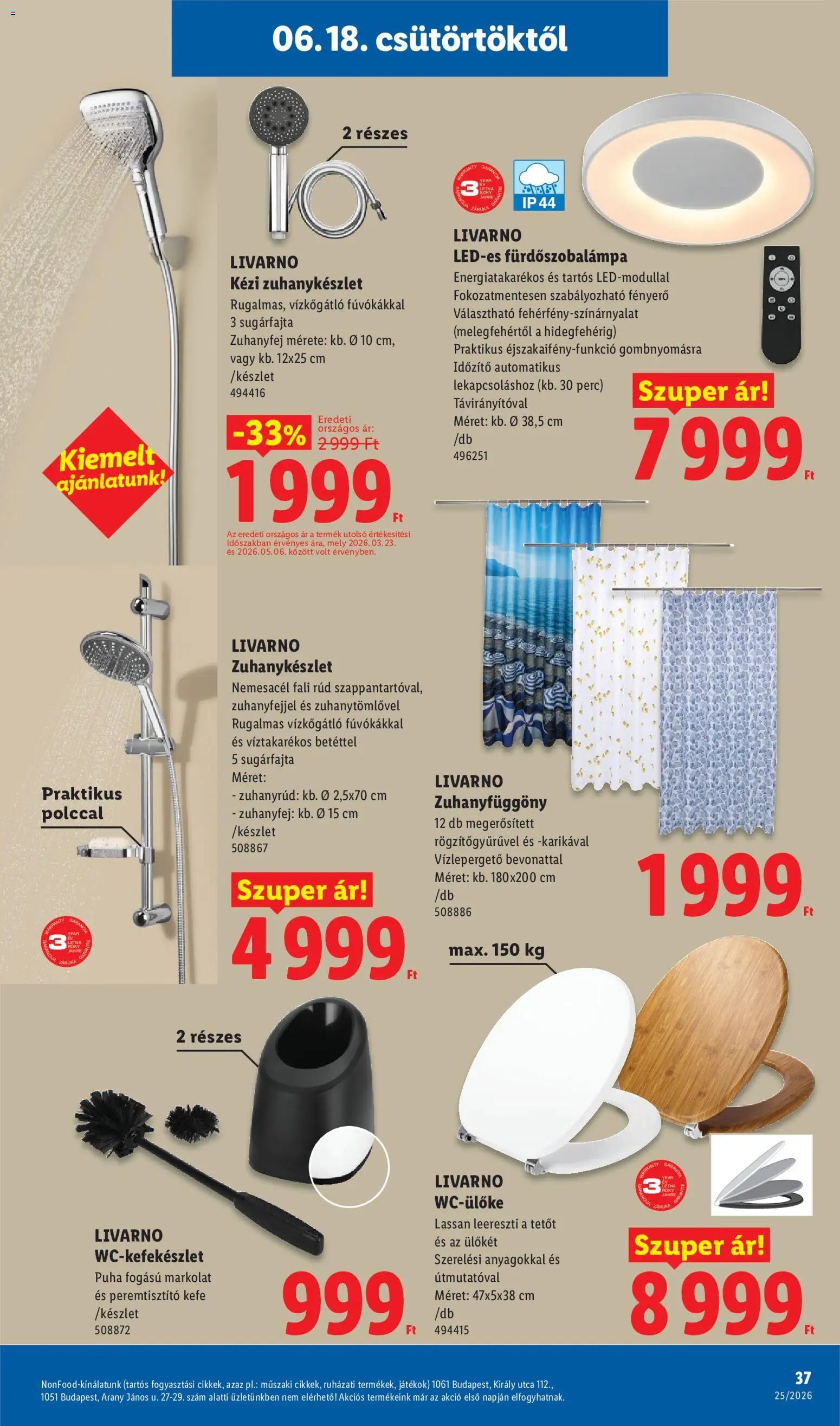 Lidl újság 2026.06.18. Lidl akciós újság