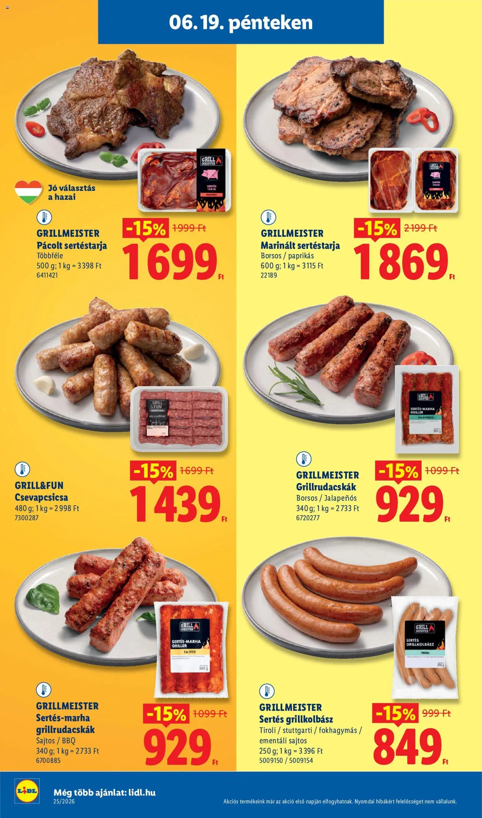 Lidl újság 2026.06.18. Lidl akciós újság