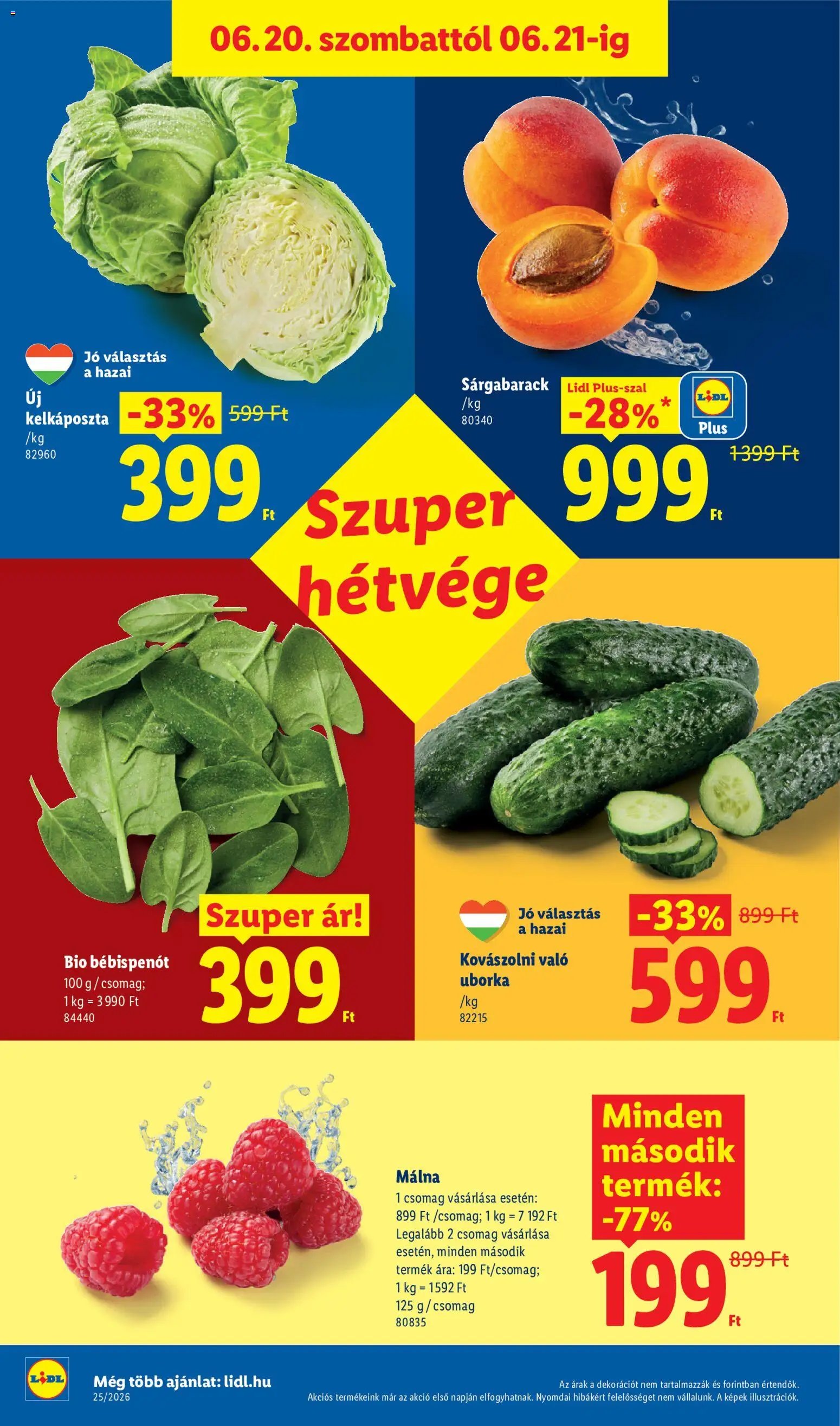 Lidl újság 2026.06.18. Lidl akciós újság