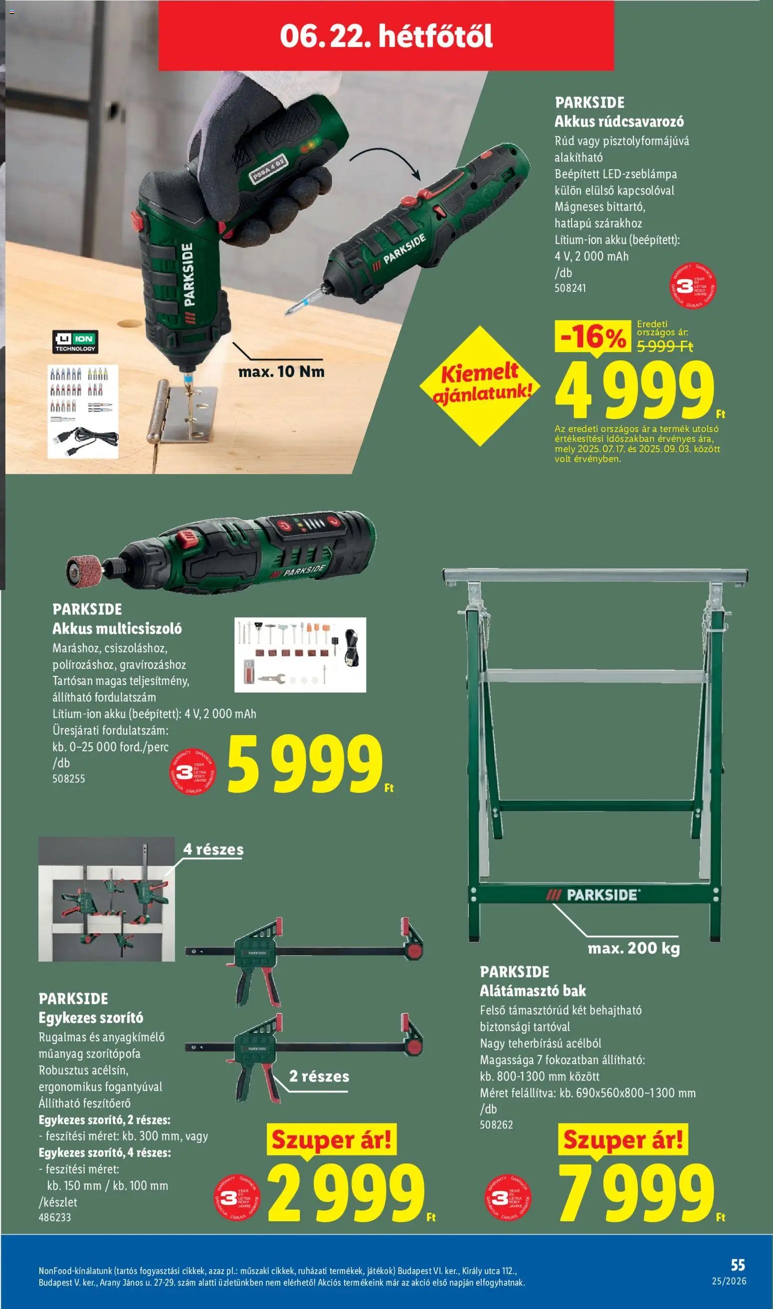 Lidl újság 2026.06.18. Lidl akciós újság