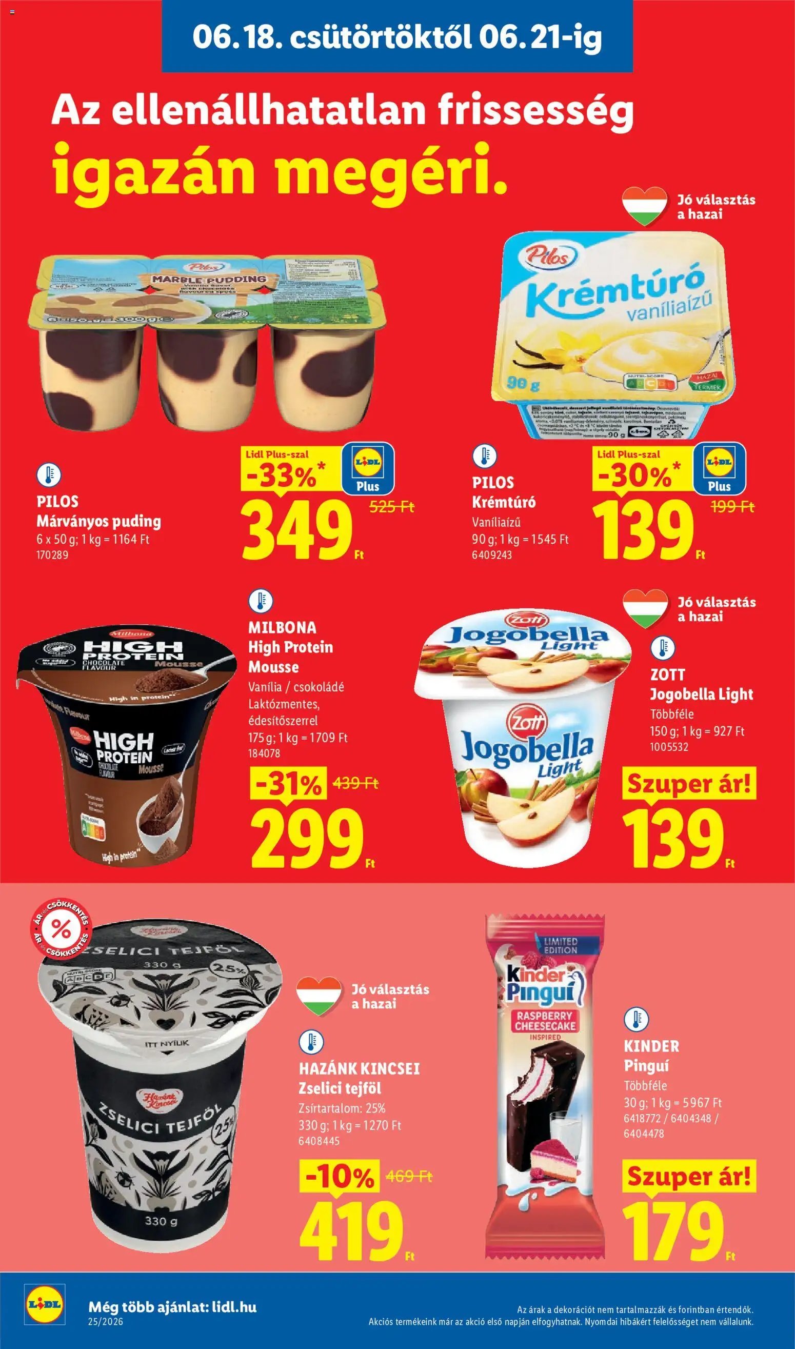 Lidl újság 2026.06.18. Lidl akciós újság