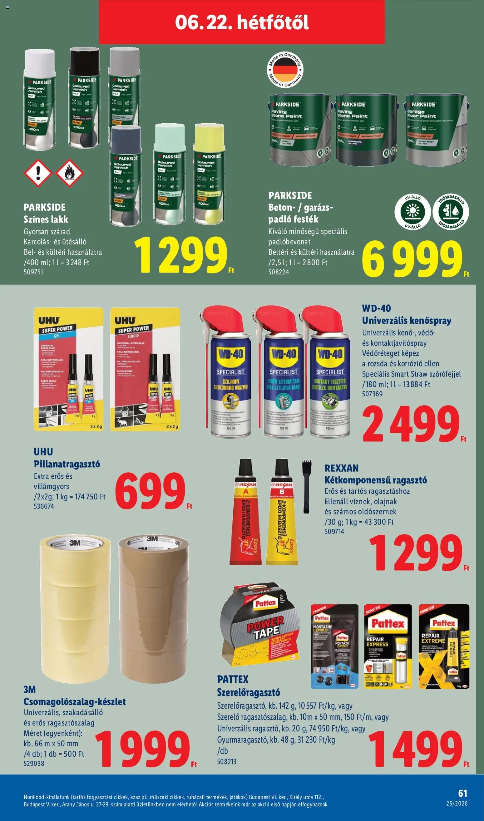 Lidl újság 2026.06.18. Lidl akciós újság
