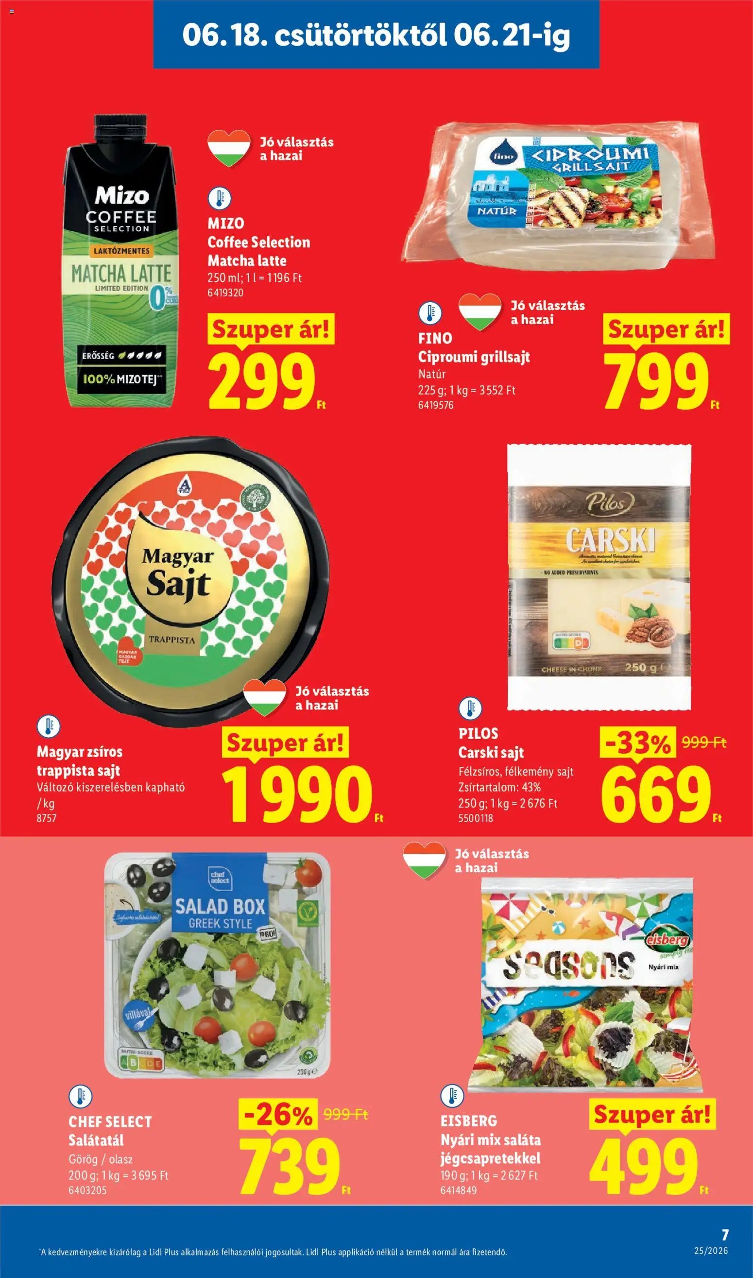 Lidl újság 2026.06.18. Lidl akciós újság