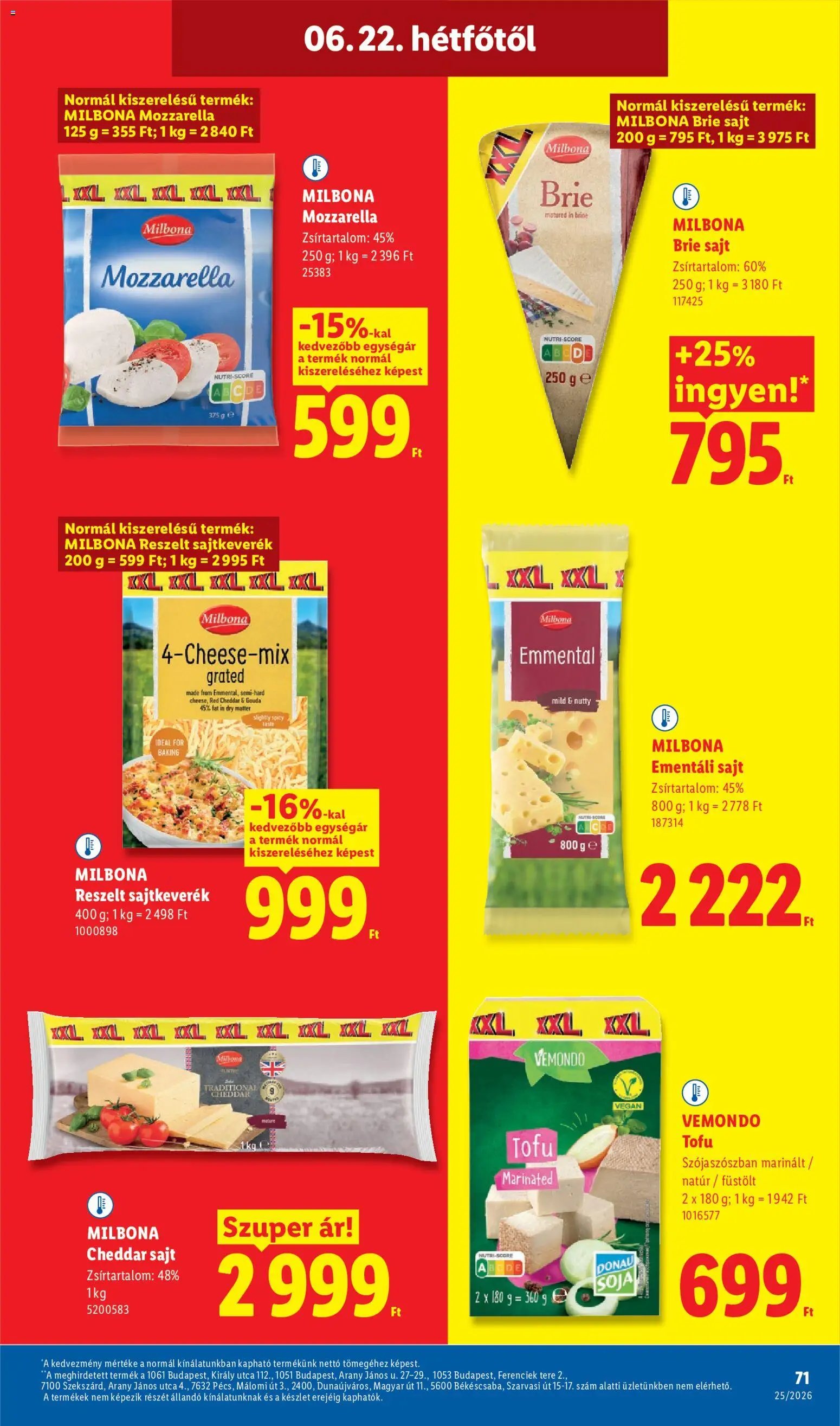 Lidl újság 2026.06.18. Lidl akciós újság