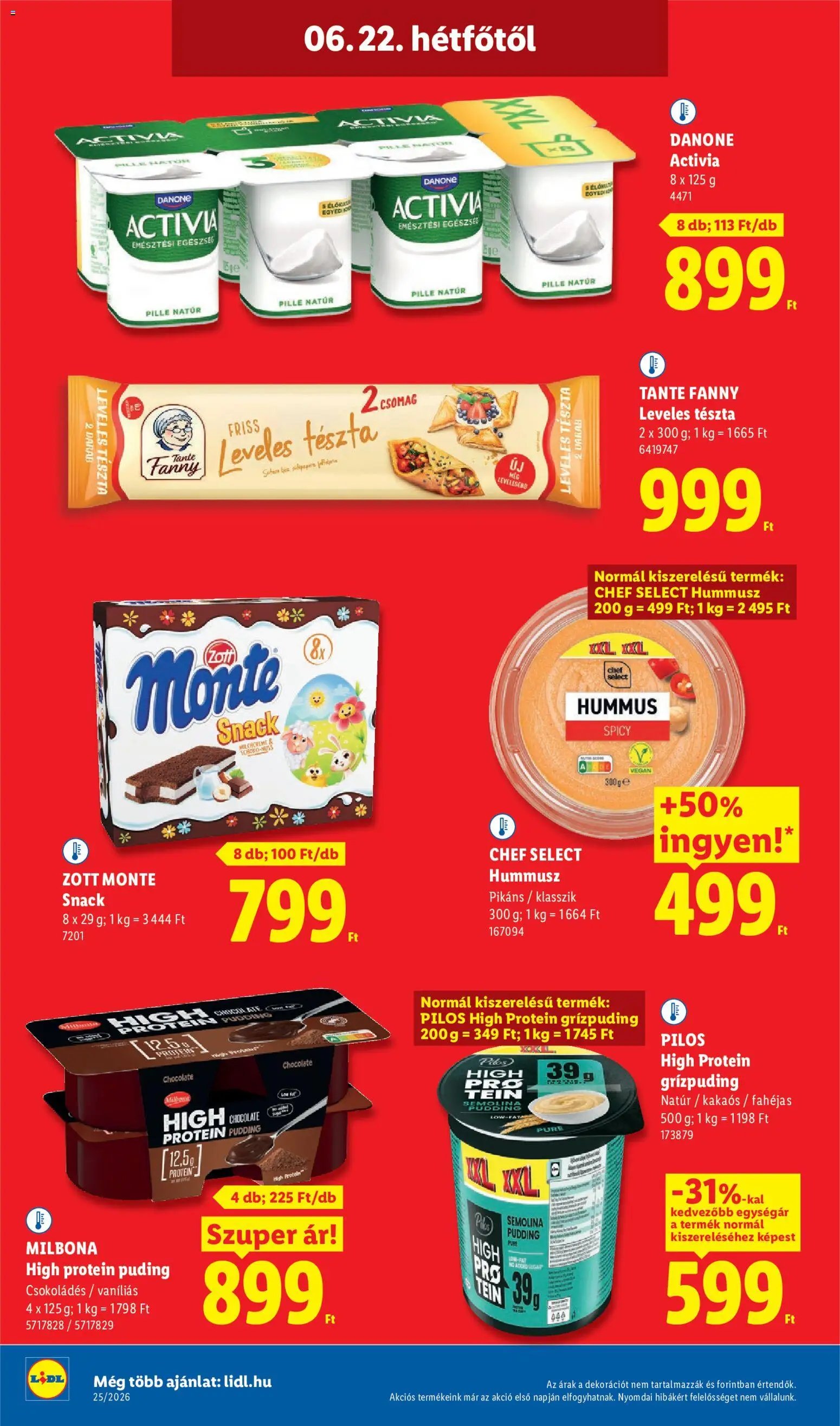 Lidl újság 2026.06.18. Lidl akciós újság
