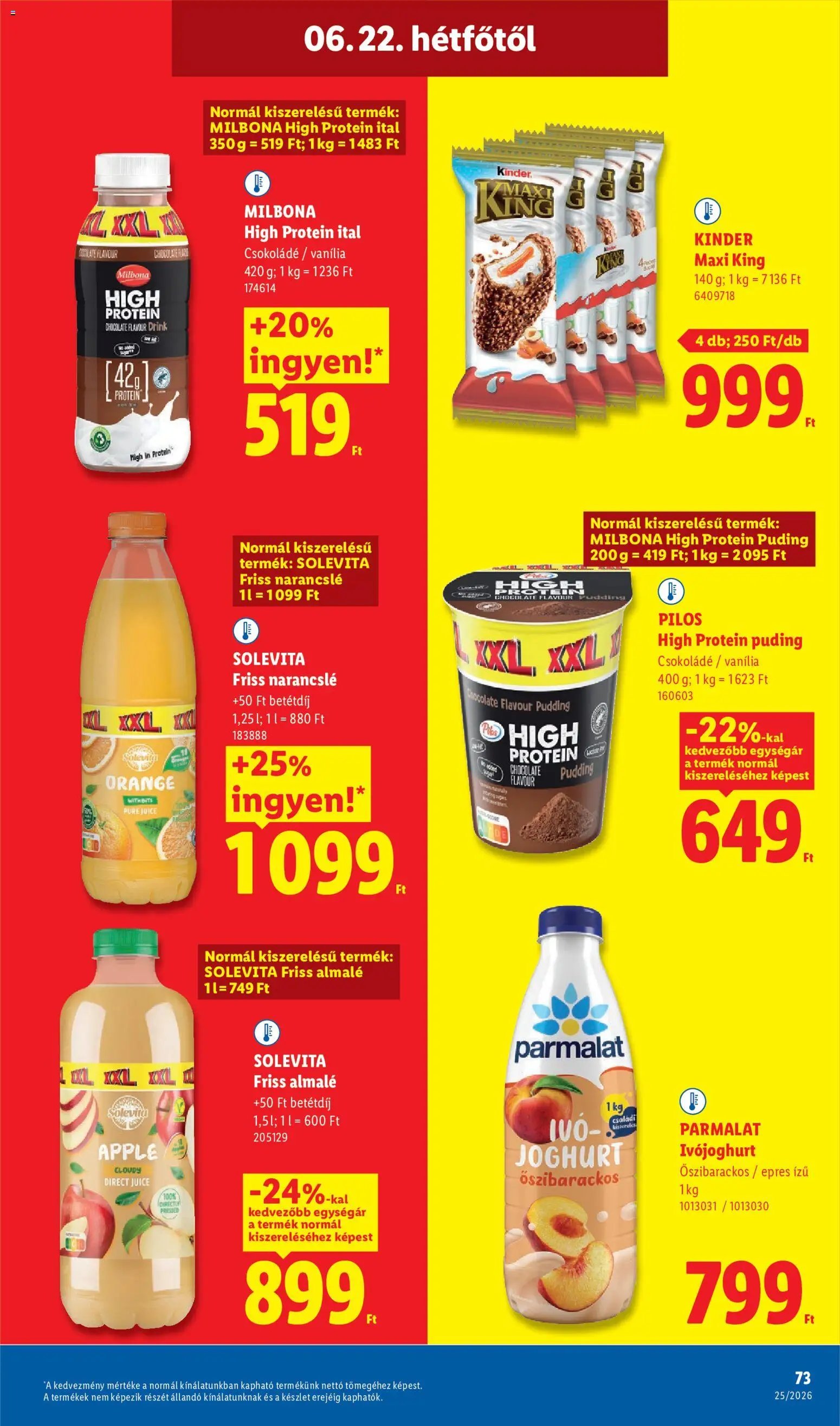Lidl újság 2026.06.18. Lidl akciós újság