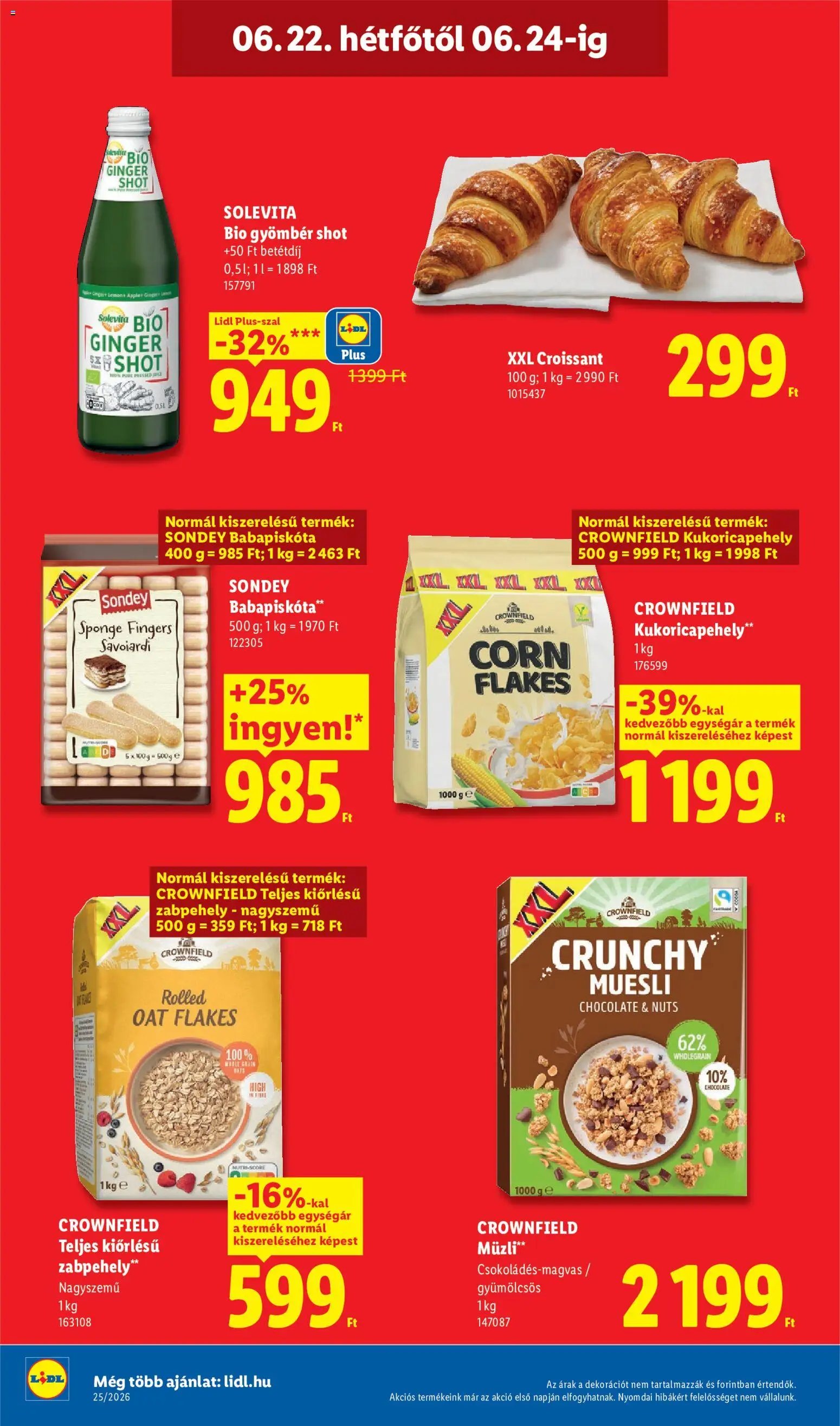 Lidl újság 2026.06.18. Lidl akciós újság
