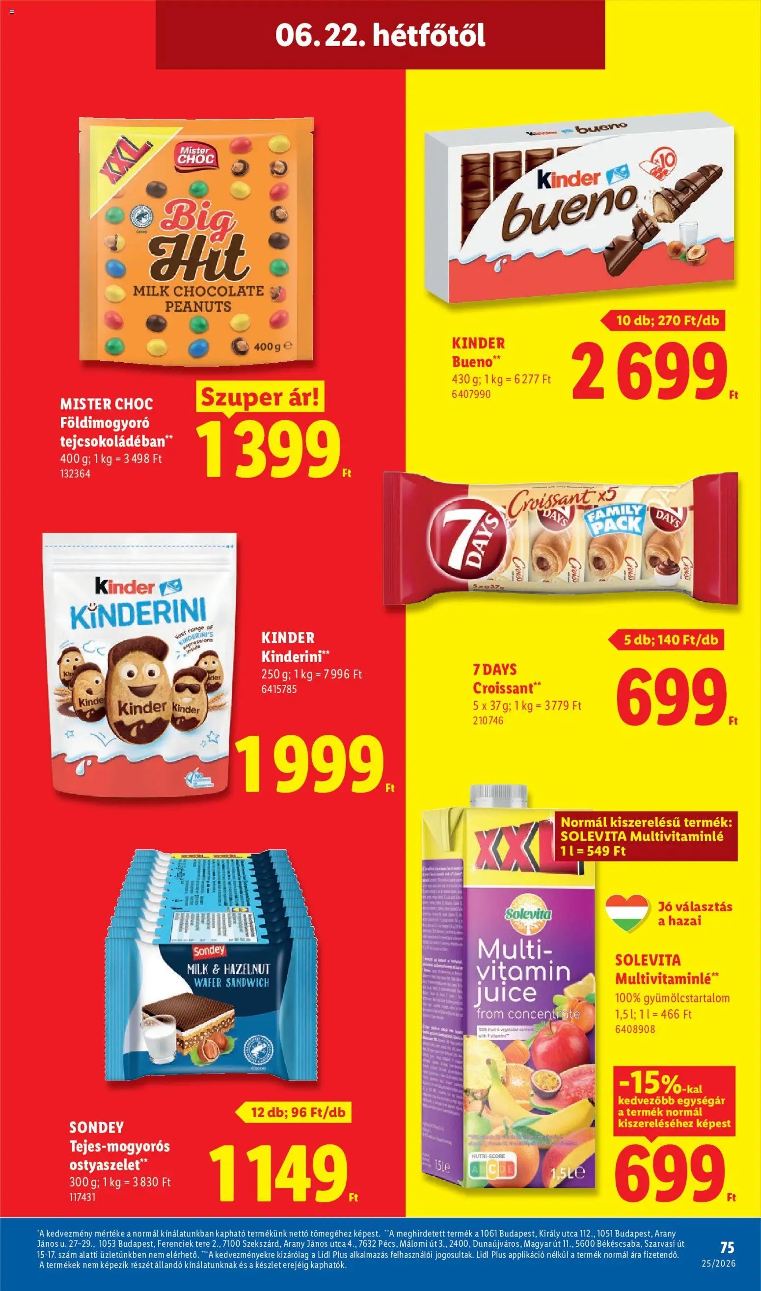 Lidl újság 2026.06.18. Lidl akciós újság