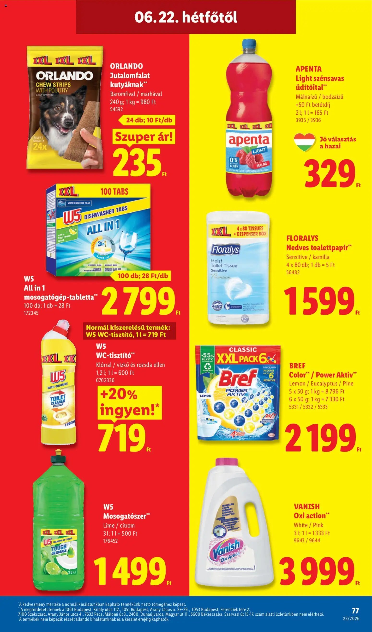 Lidl újság 2026.06.18. Lidl akciós újság