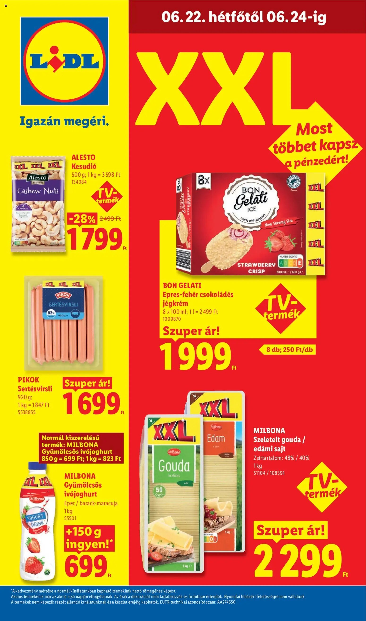 Lidl újság 2026.06.18. Lidl akciós újság
