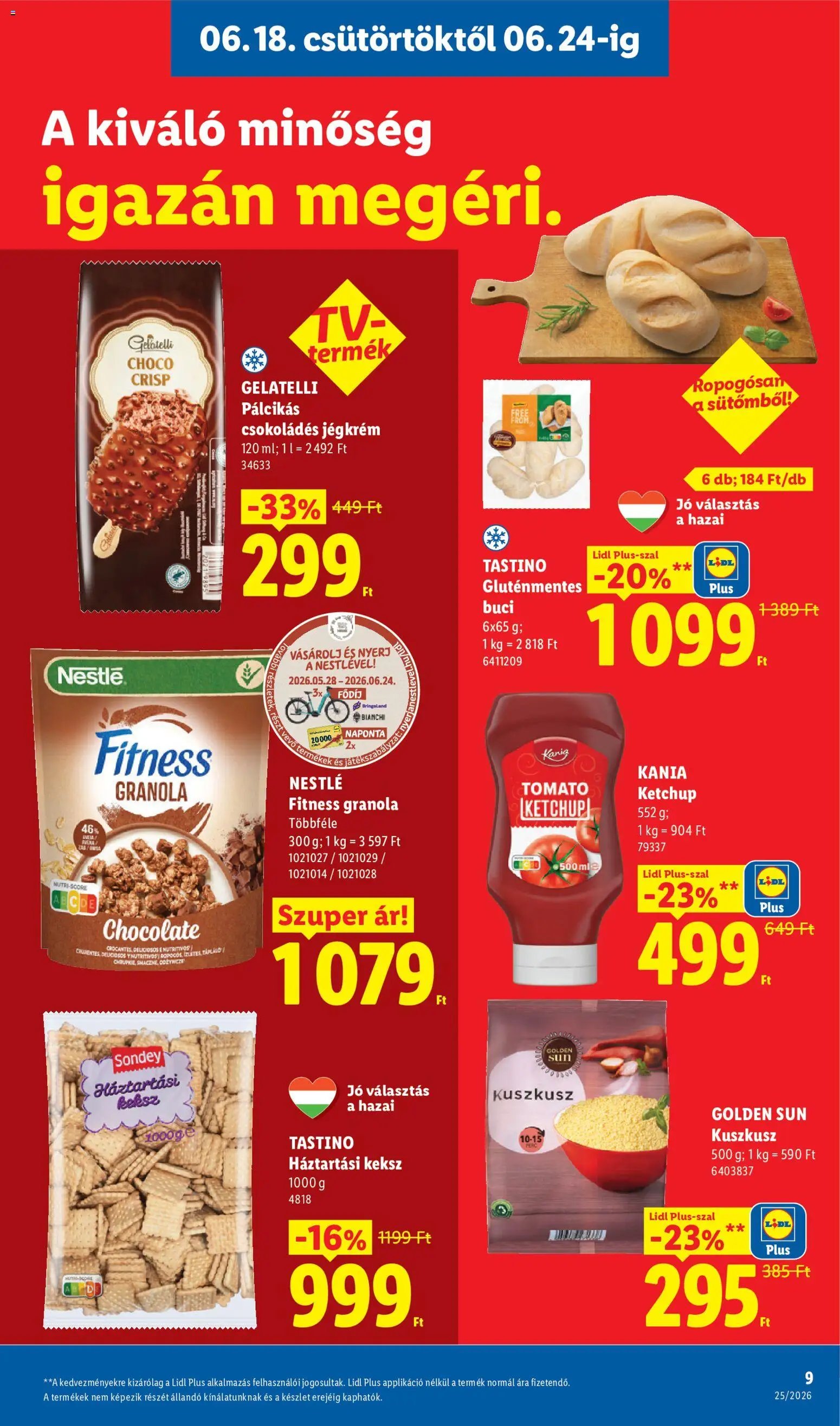 Lidl újság 2026.06.18. Lidl akciós újság