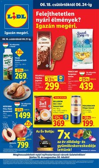 Lidl újság 2026.06.18. Lidl akciós újság