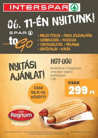 Interspar újság 2026.06.11. Interspar Veszprém toGo nyitás