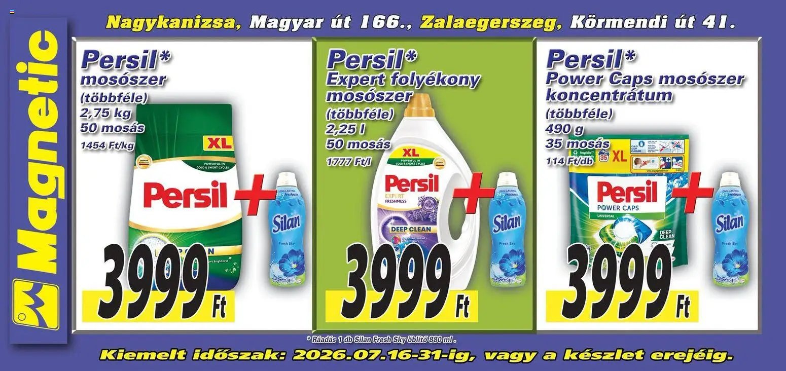 Magnetic újság 2026.07.16. Magnetic Aktuális óriásplakátok