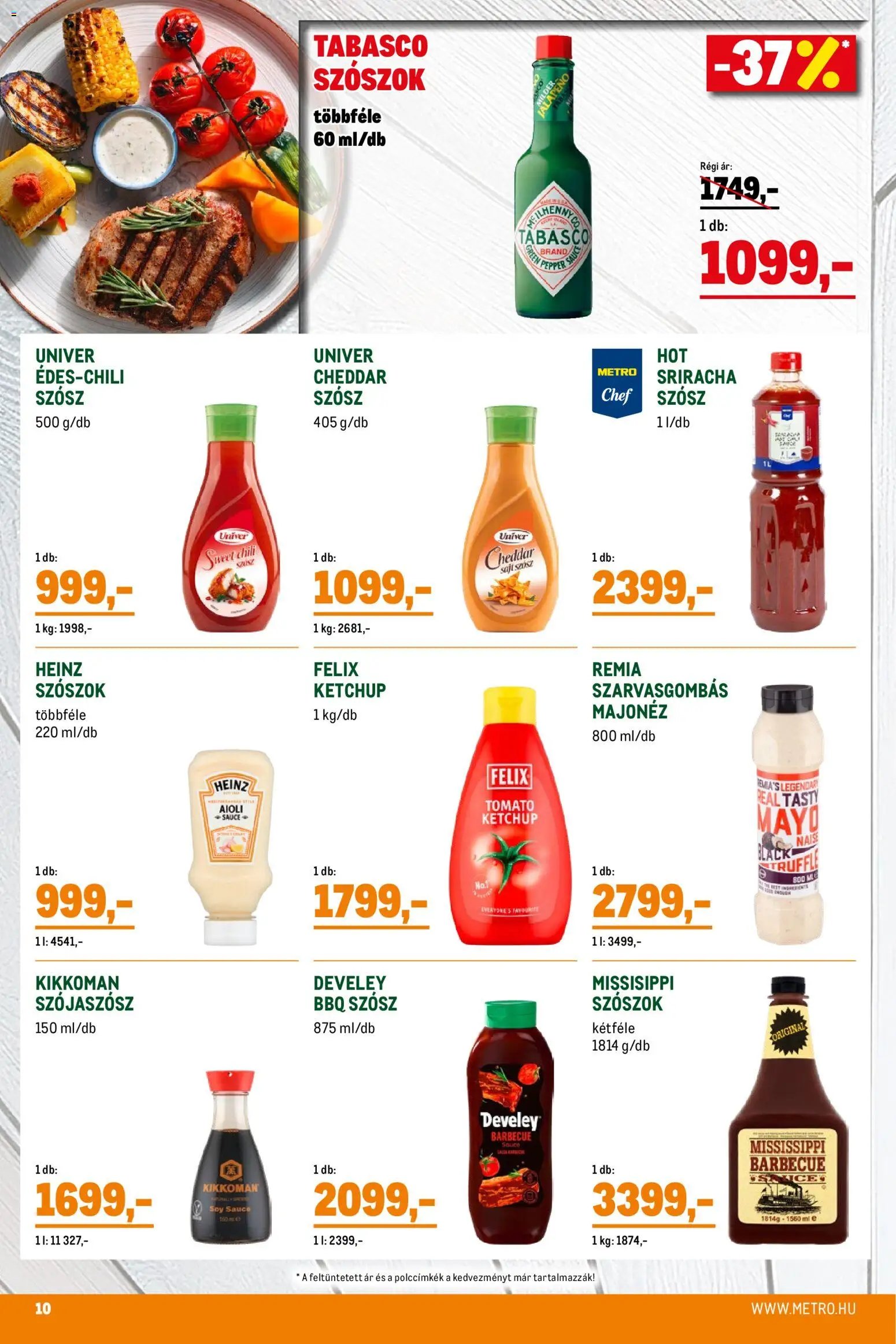Metro újság 2026.05.02. Metro Grill katalógus 2026/05 (2026-05-02 - 2026-05-31)