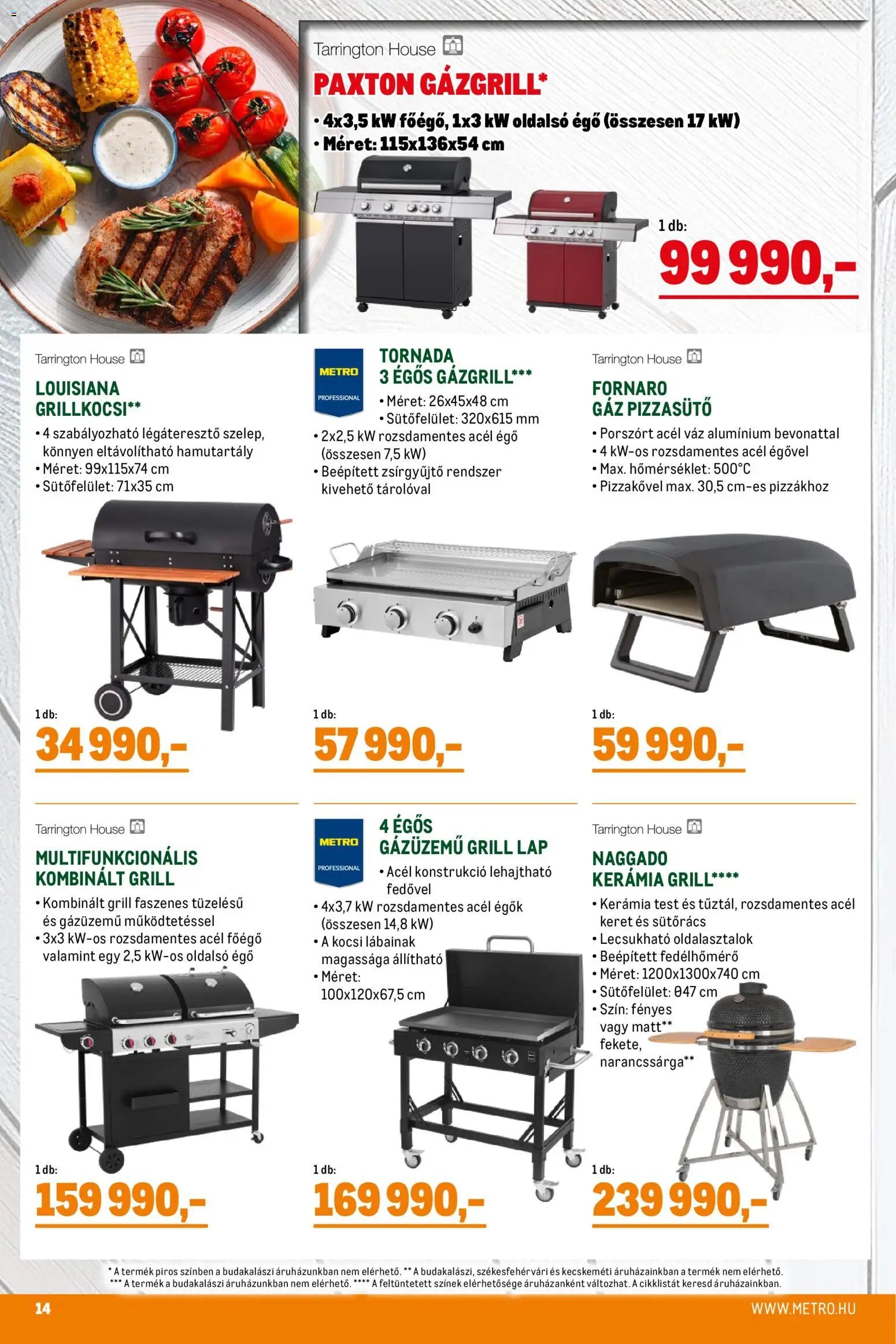 Metro újság 2026.05.02. Metro Grill katalógus 2026/05 (2026-05-02 - 2026-05-31)