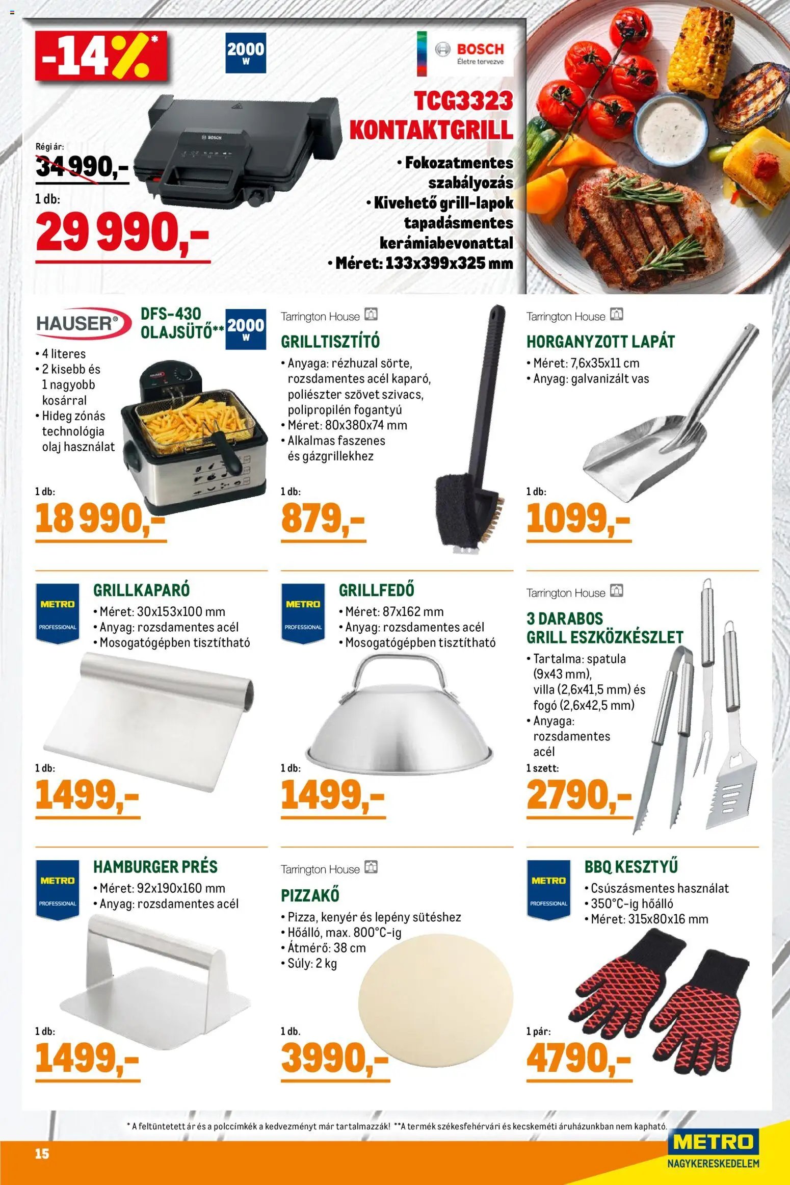 Metro újság 2026.05.02. Metro Grill katalógus 2026/05 (2026-05-02 - 2026-05-31)