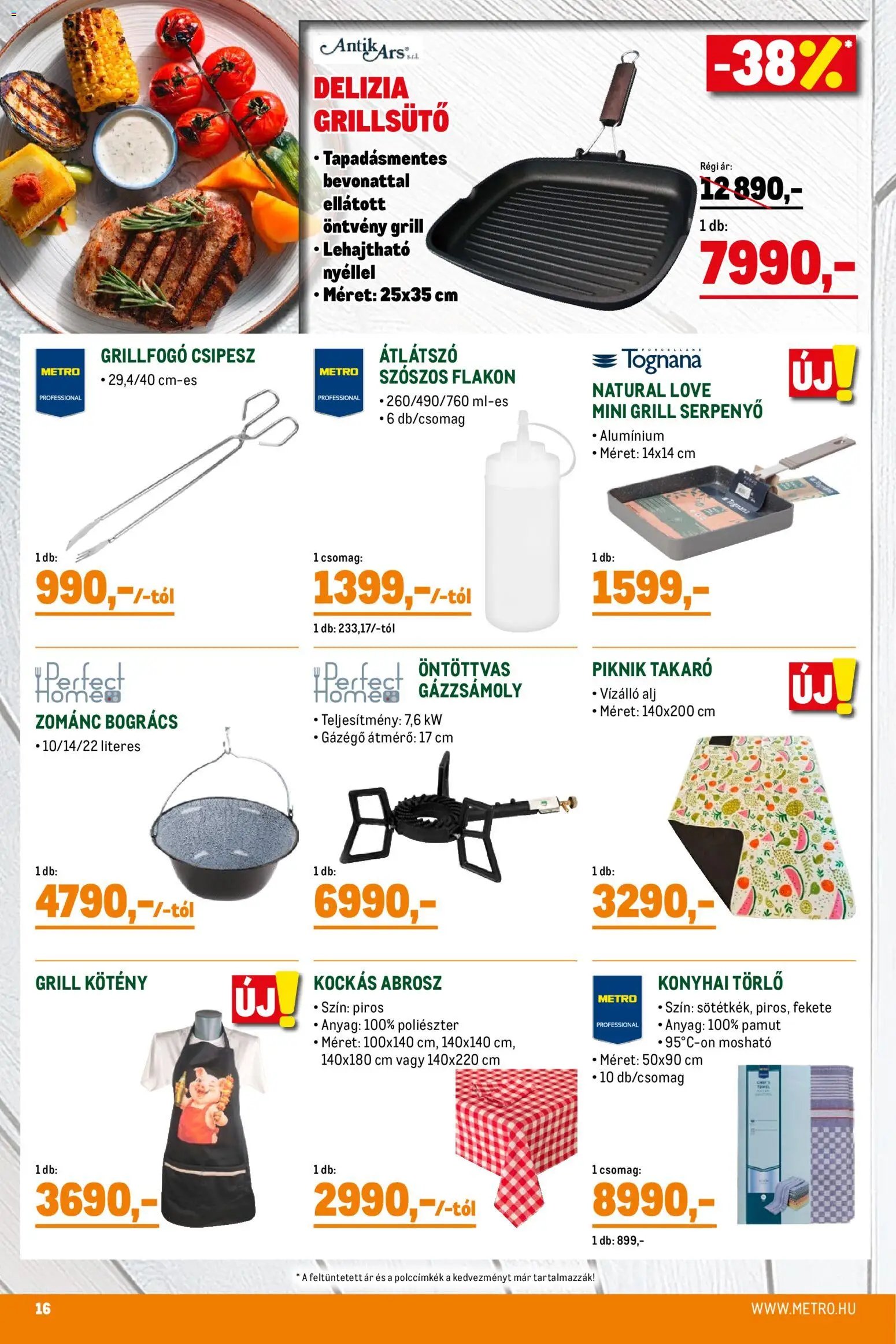 Metro újság 2026.05.02. Metro Grill katalógus 2026/05 (2026-05-02 - 2026-05-31)