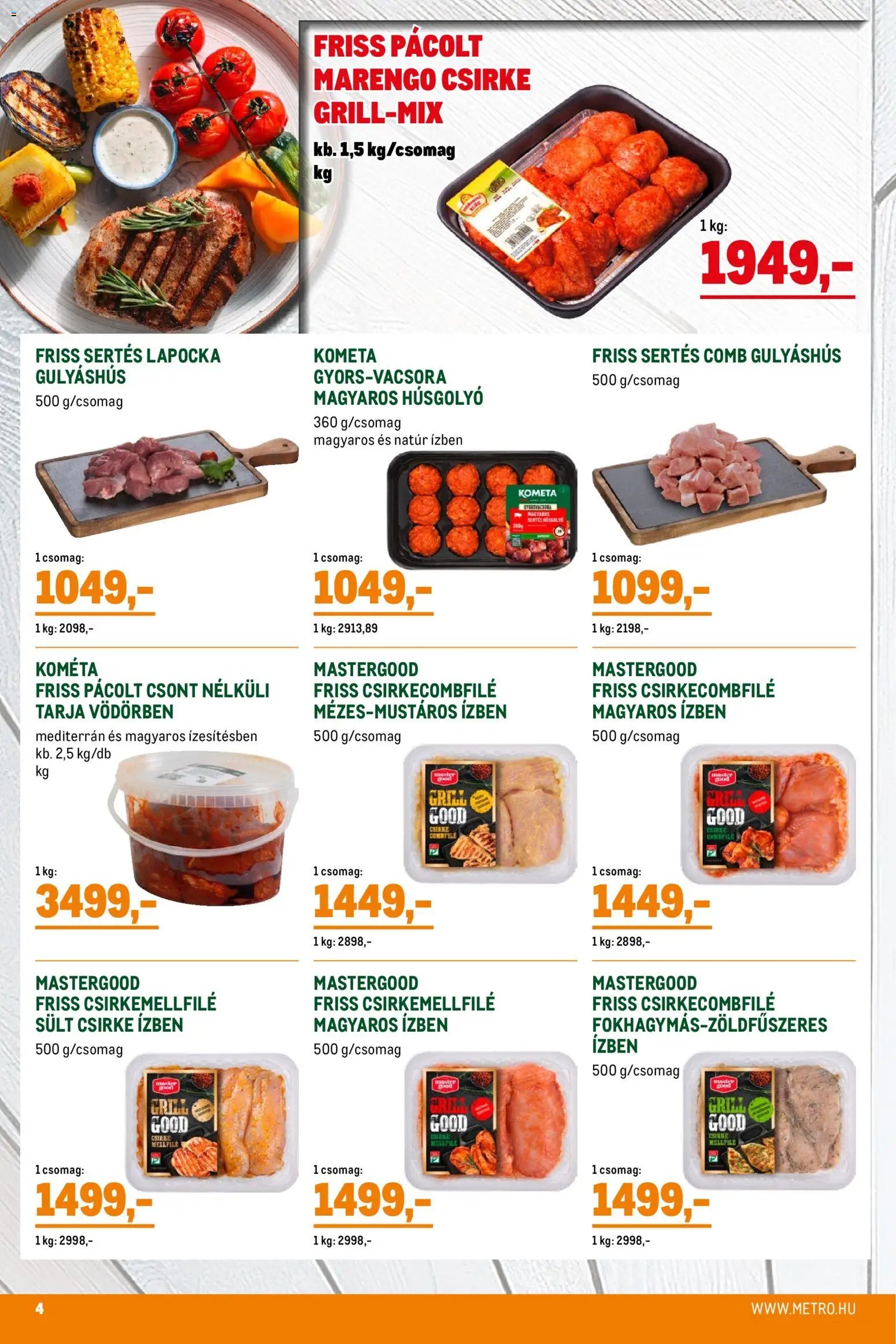 Metro újság 2026.05.02. Metro Grill katalógus 2026/05 (2026-05-02 - 2026-05-31)