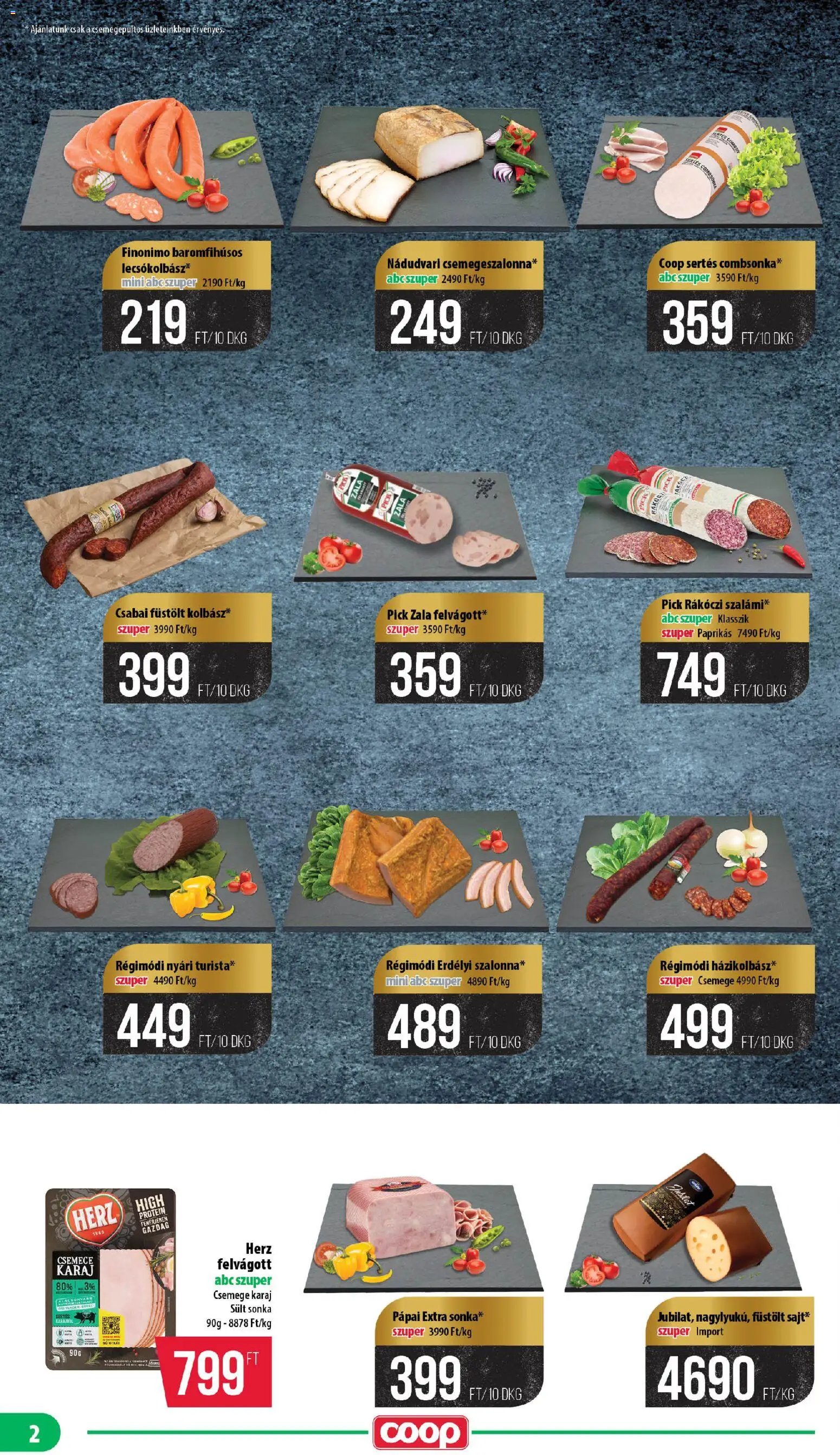 COOP újság 2026.03.26. COOP - Mini & Abc & Szuper / Nyírzem (2026-03-26 - 2026-04-01)