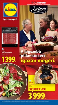 Lidl újság 2025.11.17. Regionális Deluxe katalógus (2025-11-17 - 2025-12-28)