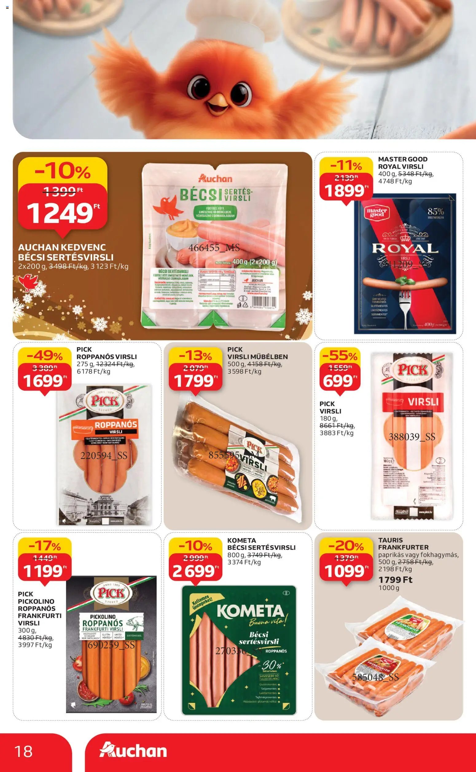 Auchan újság 2025.12.04. Akciós újság Auchan (2025-12-04 - 2025-12-10)