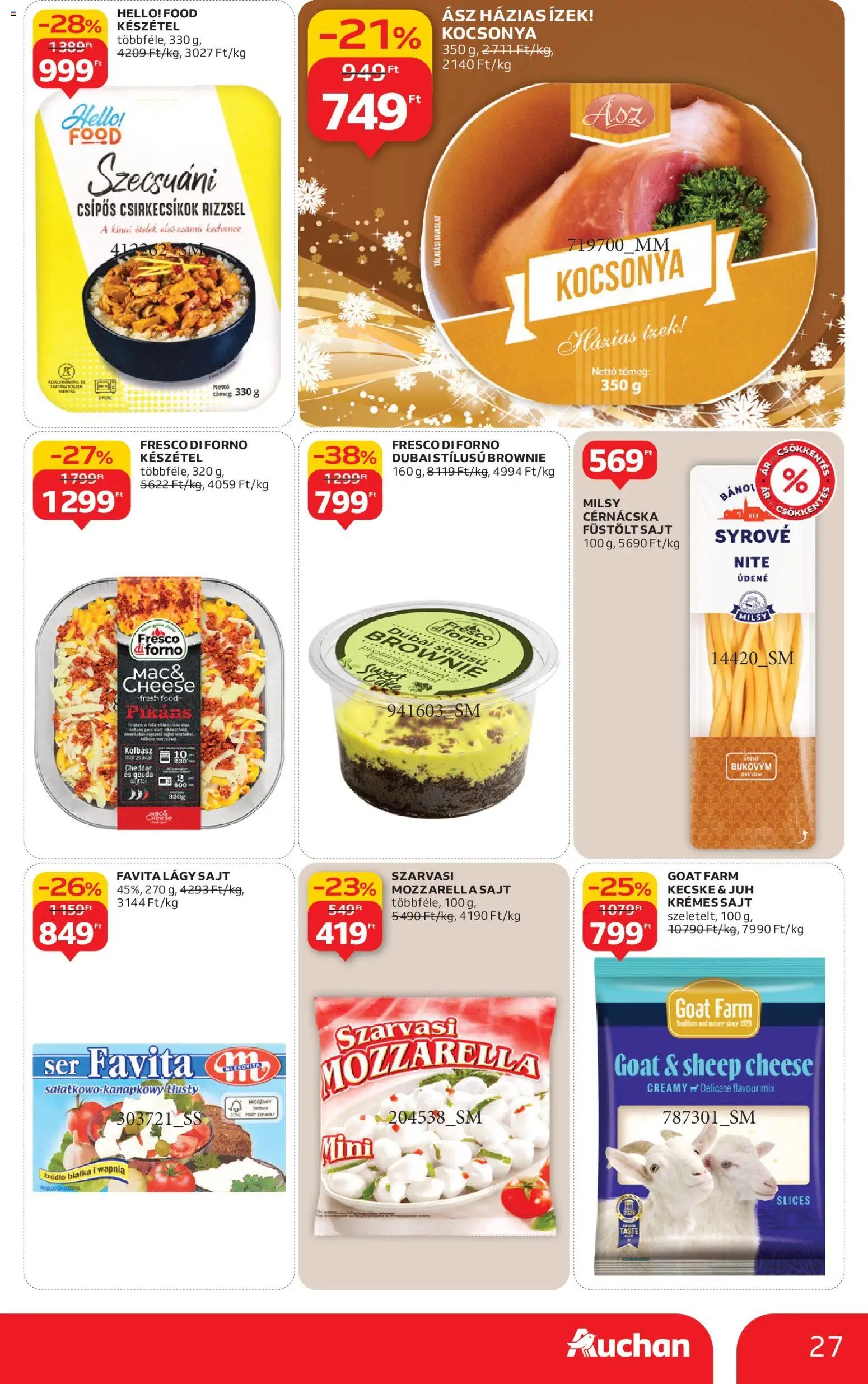 Auchan újság 2025.12.04. Akciós újság Auchan (2025-12-04 - 2025-12-10)