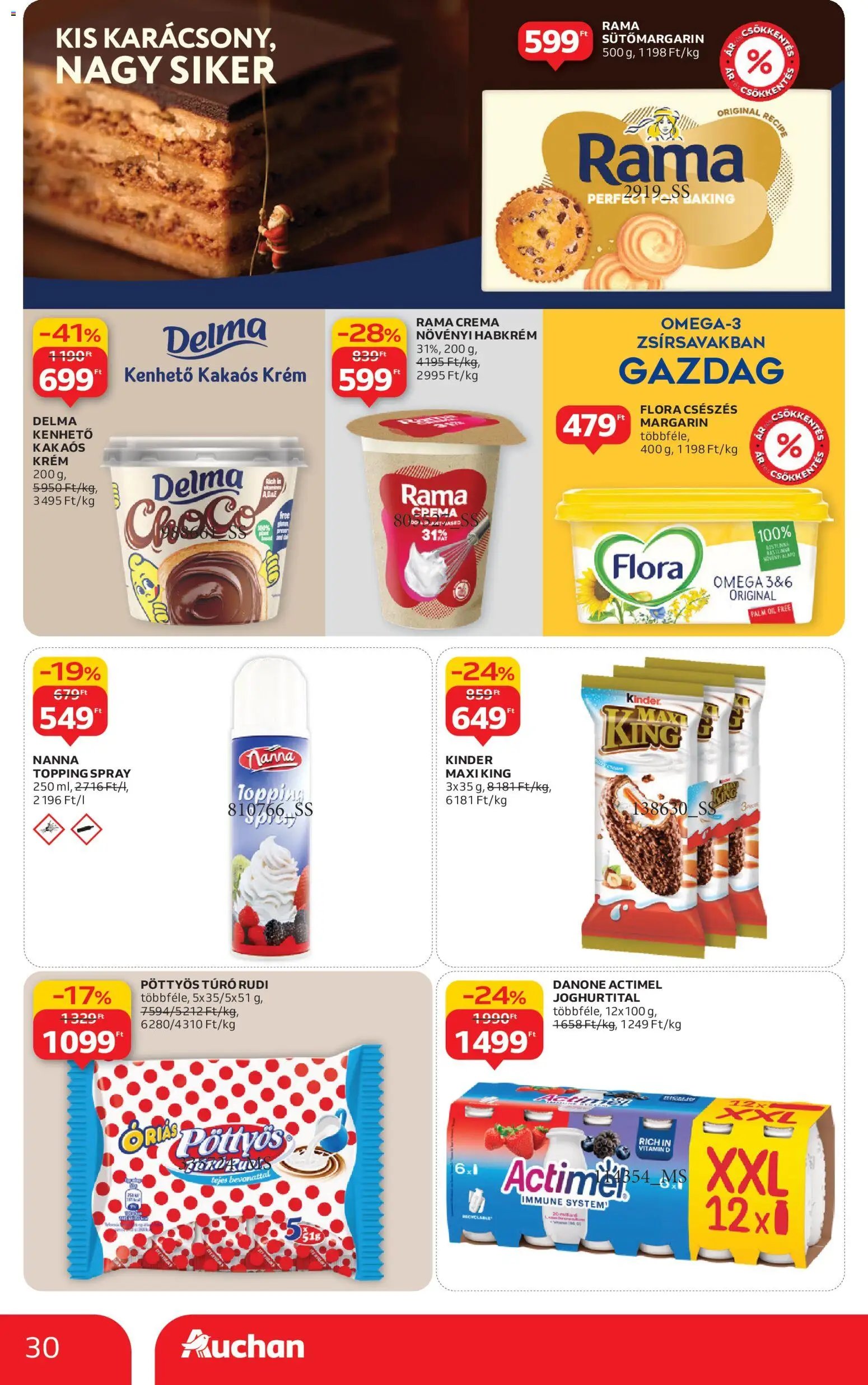 Auchan újság 2025.12.04. Akciós újság Auchan (2025-12-04 - 2025-12-10)