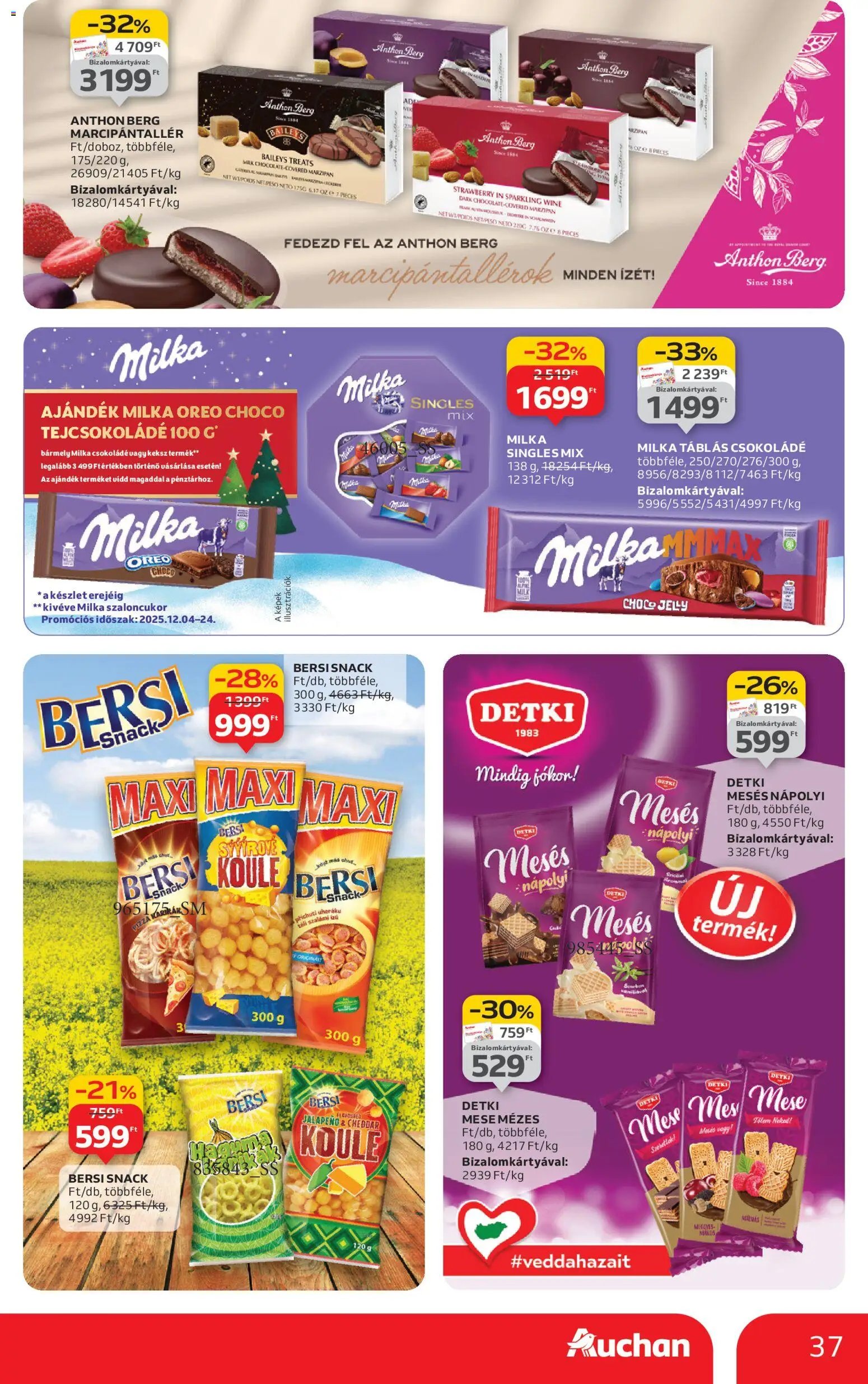 Auchan újság 2025.12.04. Akciós újság Auchan (2025-12-04 - 2025-12-10)