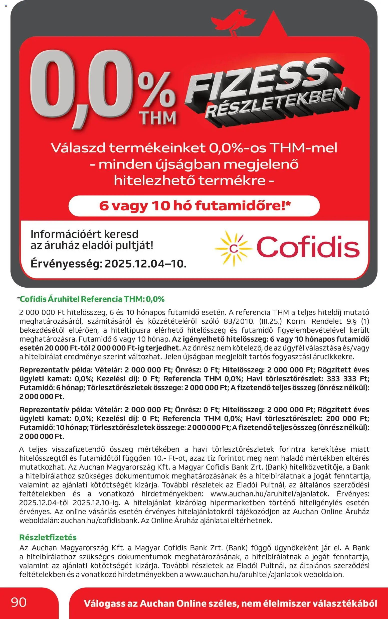 Auchan újság 2025.12.04. Akciós újság Auchan (2025-12-04 - 2025-12-10)