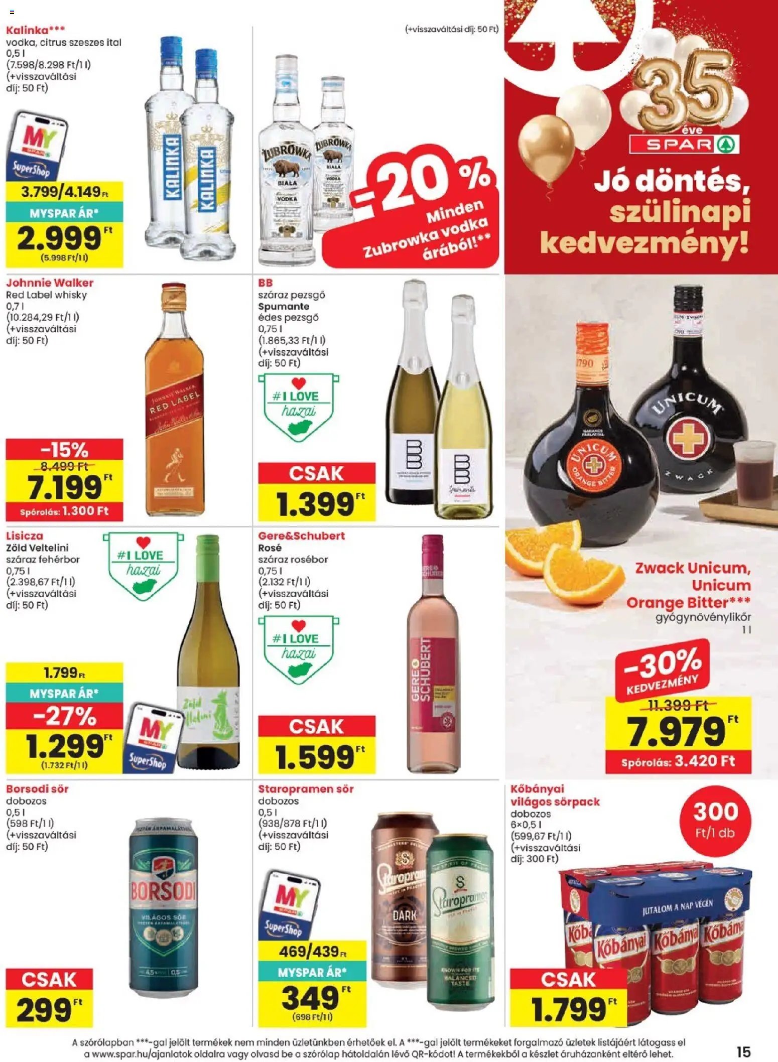 Spar újság 2026.09.24. Spar akciós újság