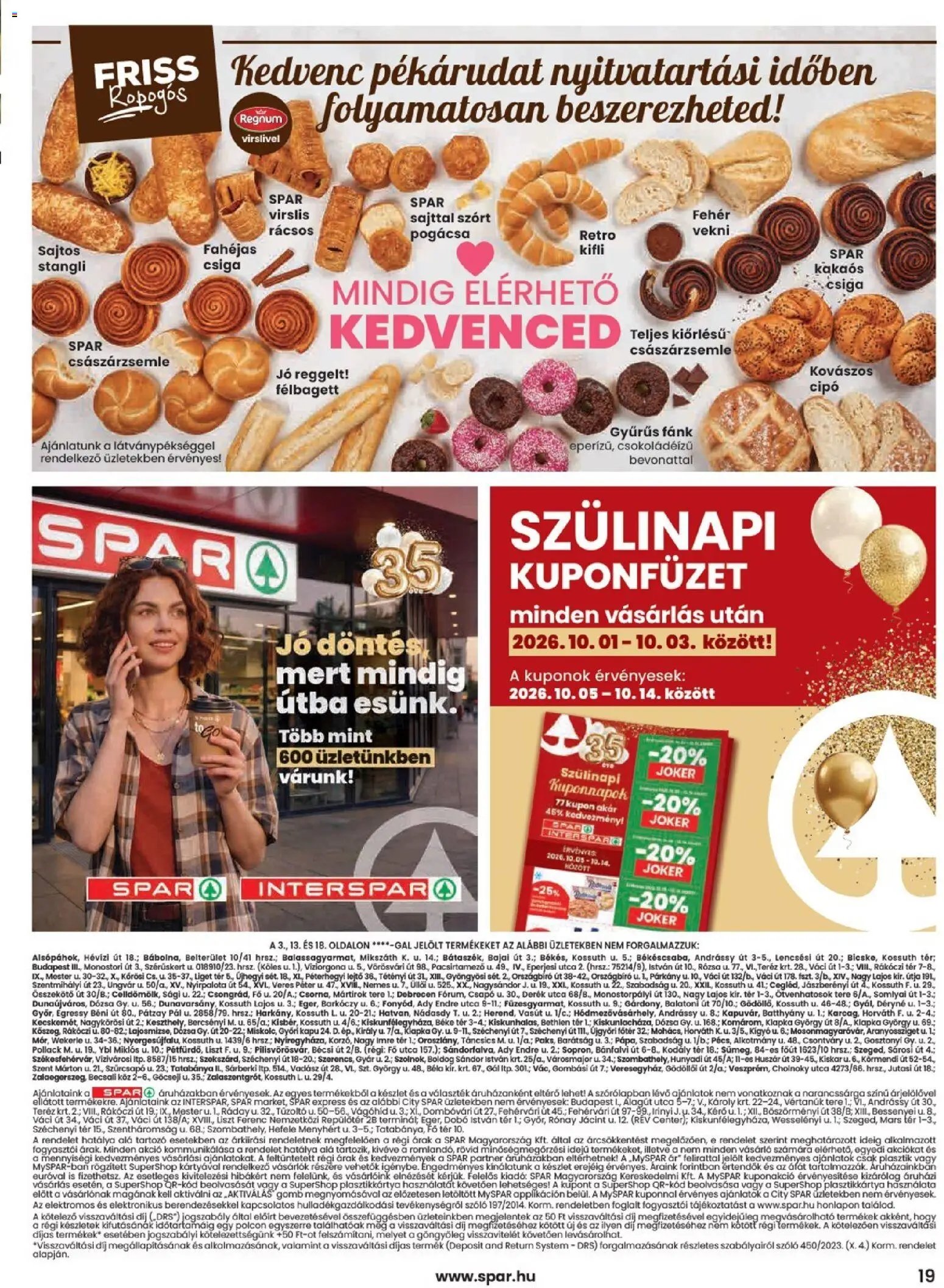 Spar újság 2026.09.24. Spar akciós újság