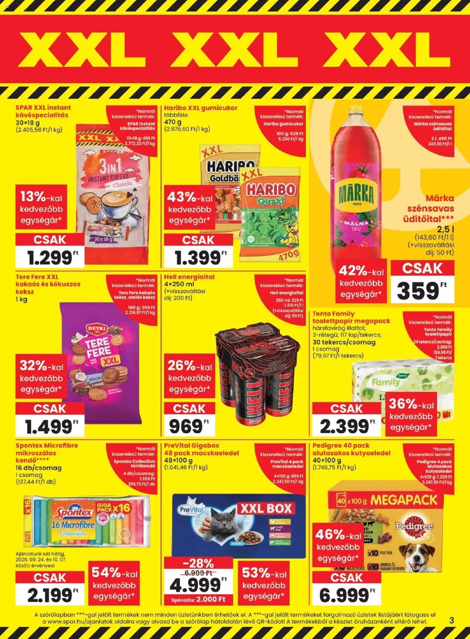 Spar újság 2026.09.24. Spar akciós újság