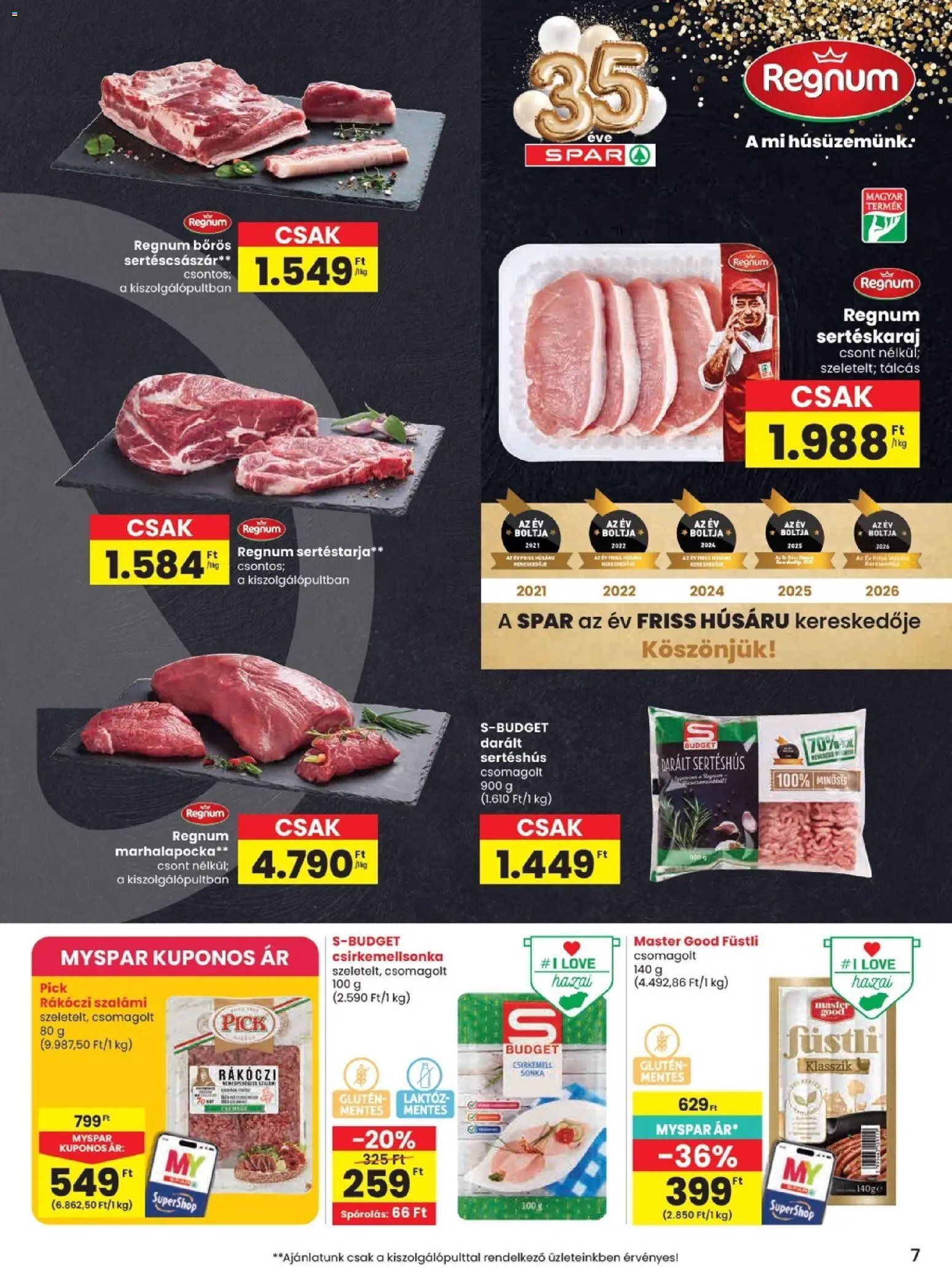 Spar újság 2026.09.24. Spar akciós újság