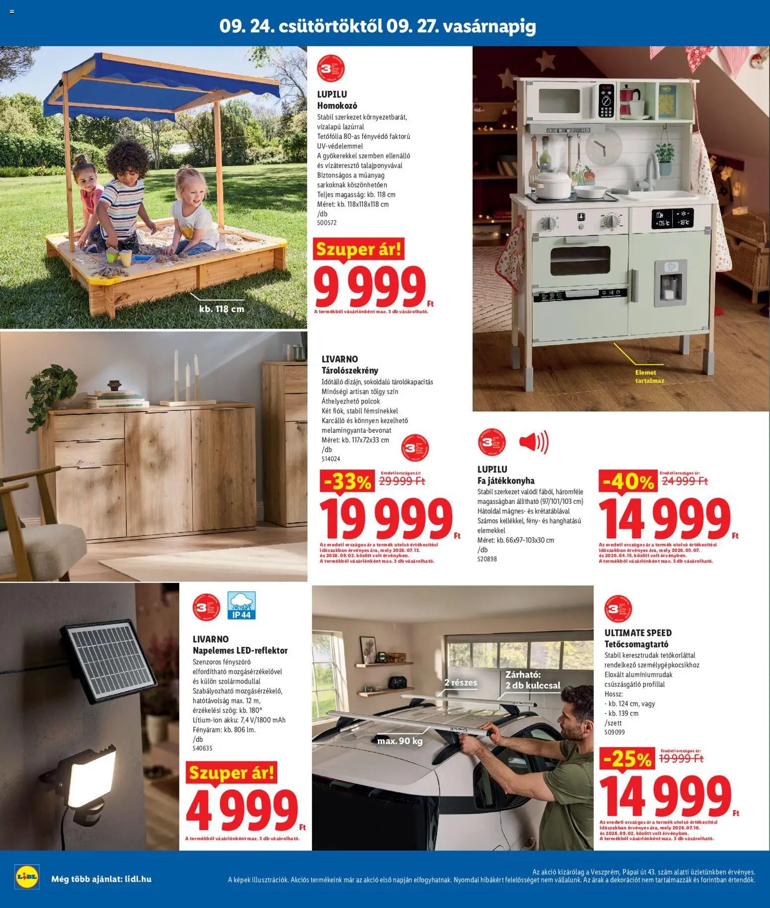 Lidl újság 2026.09.24. Lidl Veszprém