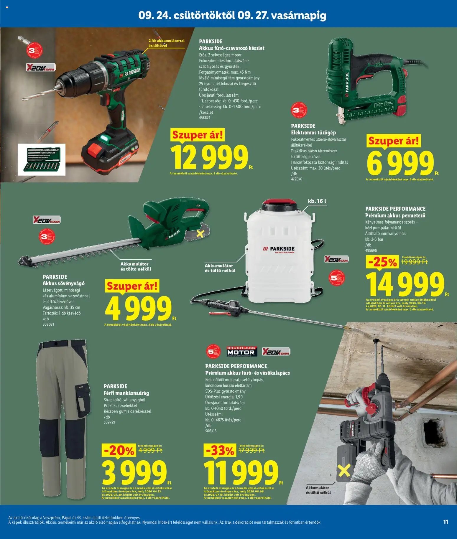 Lidl újság 2026.09.24. Lidl Veszprém