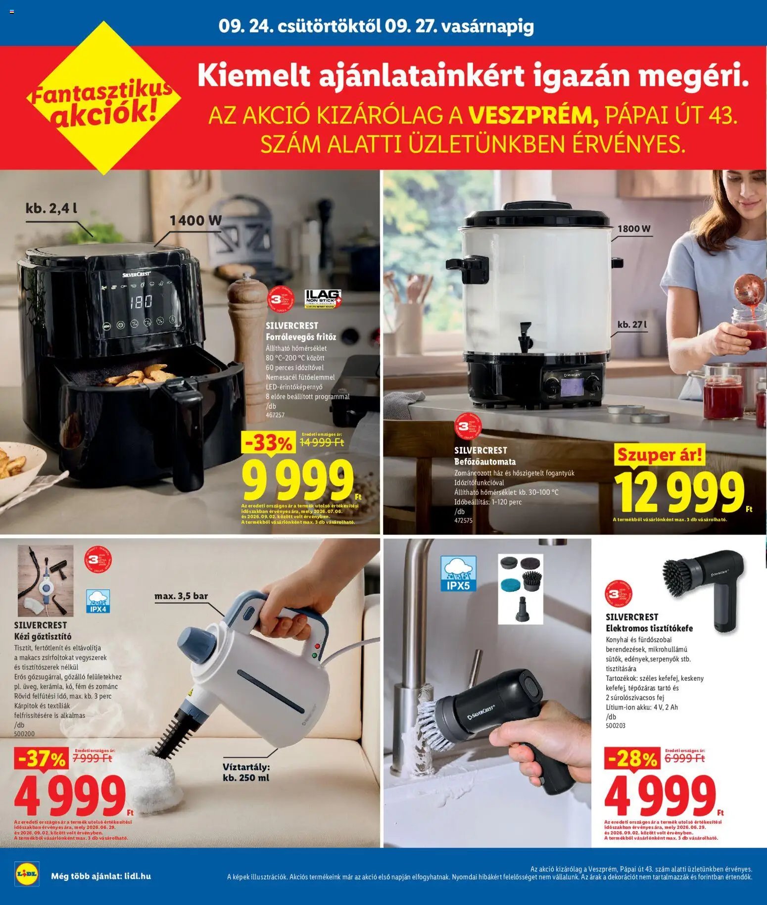 Lidl újság 2026.09.24. Lidl Veszprém
