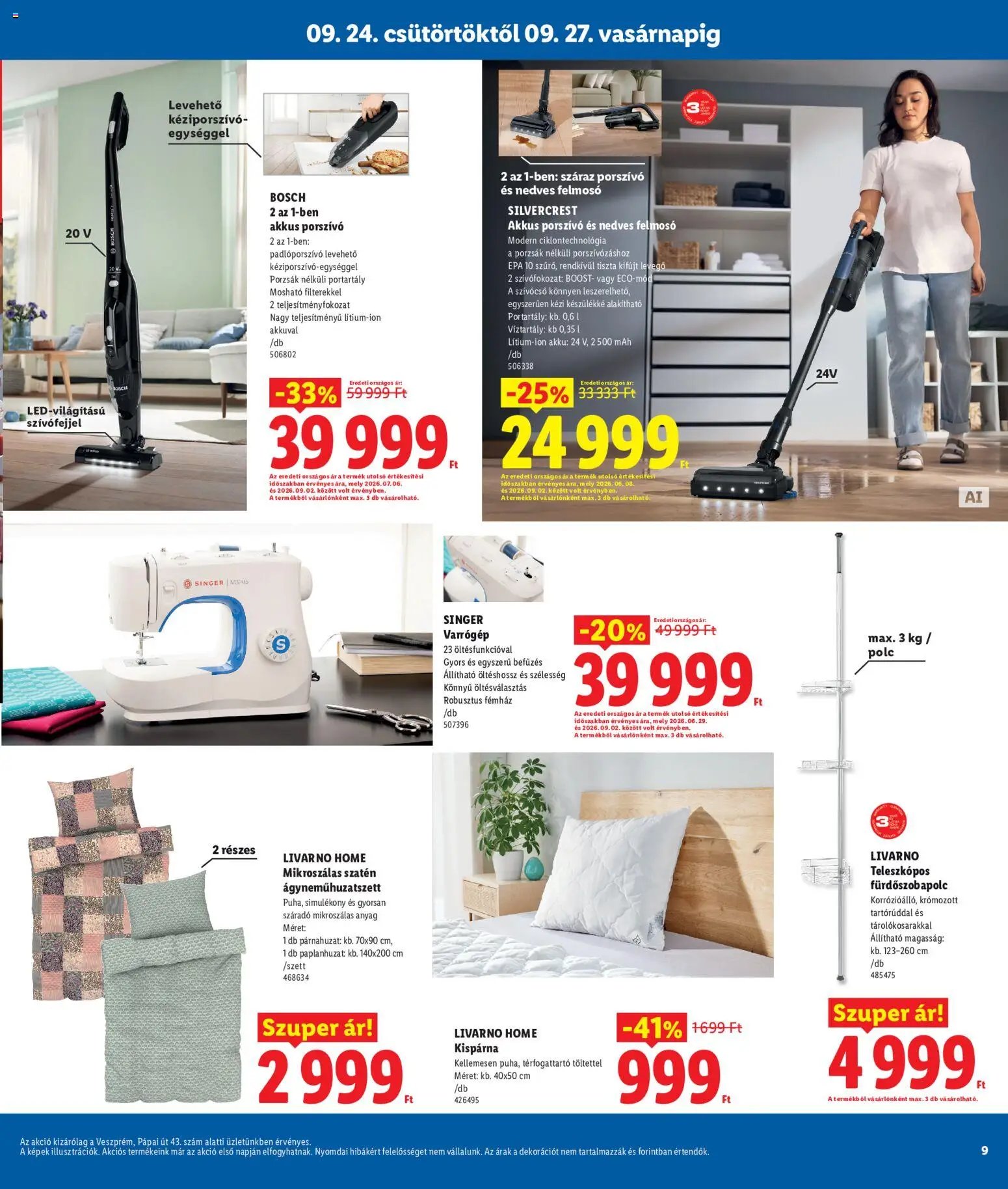 Lidl újság 2026.09.24. Lidl Veszprém
