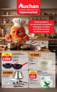 Auchan újság 2026.09.10. Auchan Konyhai eszköz ajánlatok