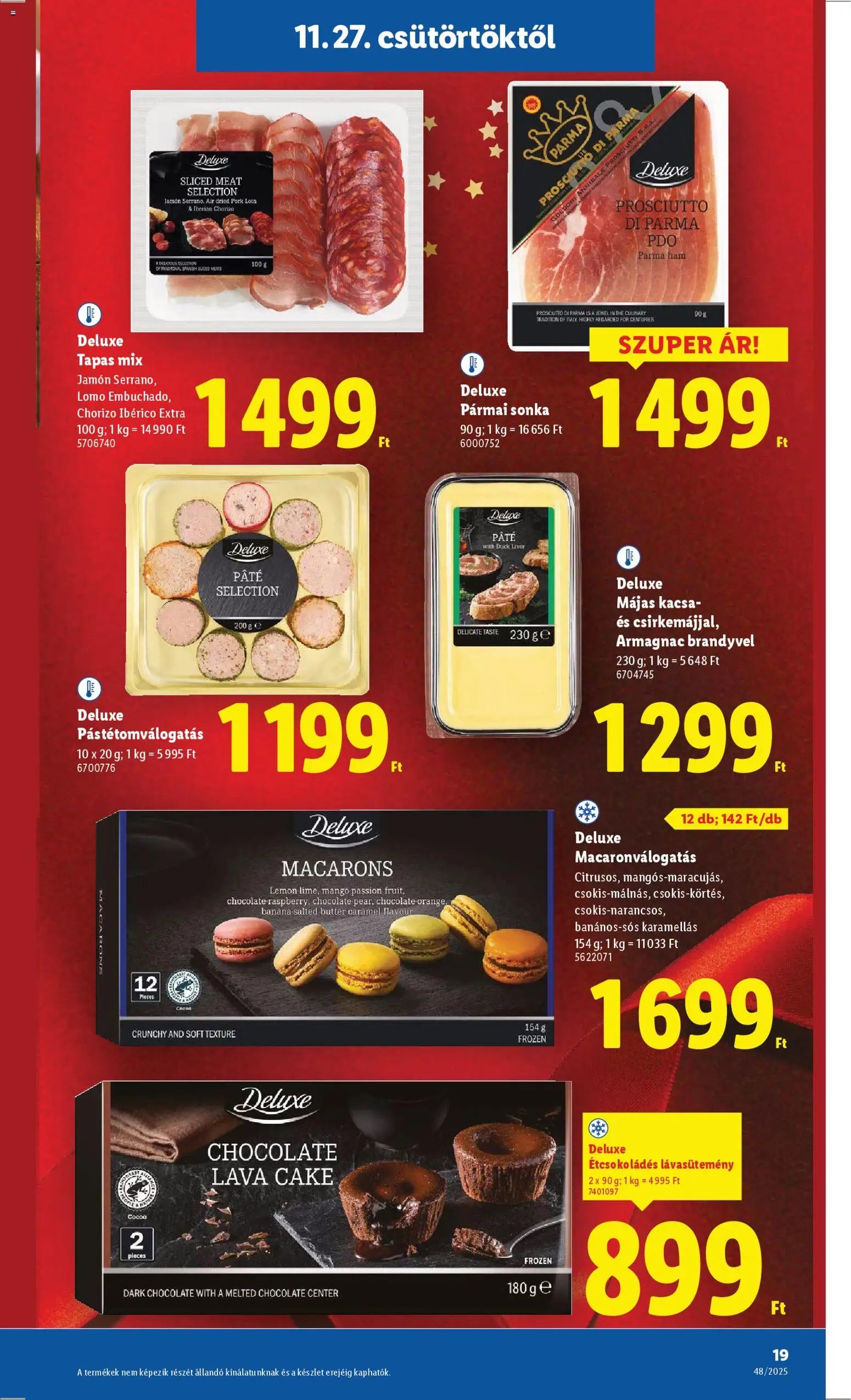 Lidl újság 2025.11.27. Akciós újság Lidl (2025-11-27 - 2025-12-03)