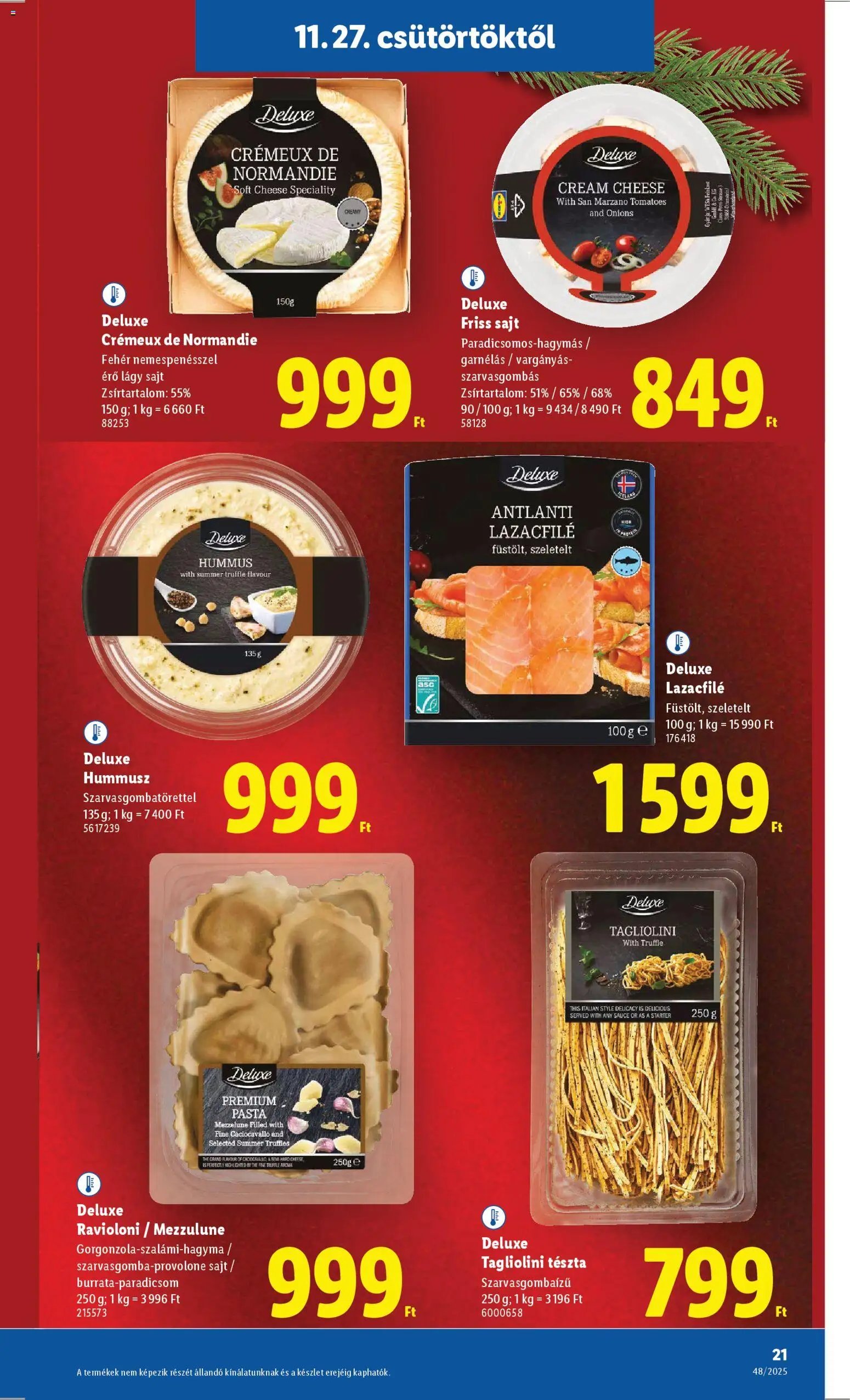 Lidl újság 2025.11.27. Akciós újság Lidl (2025-11-27 - 2025-12-03)